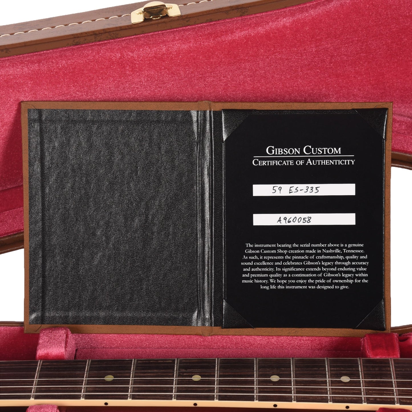 Gibson Custom Shop 1959 ES-335 Reissue "CME Spec" Double Gold VOS