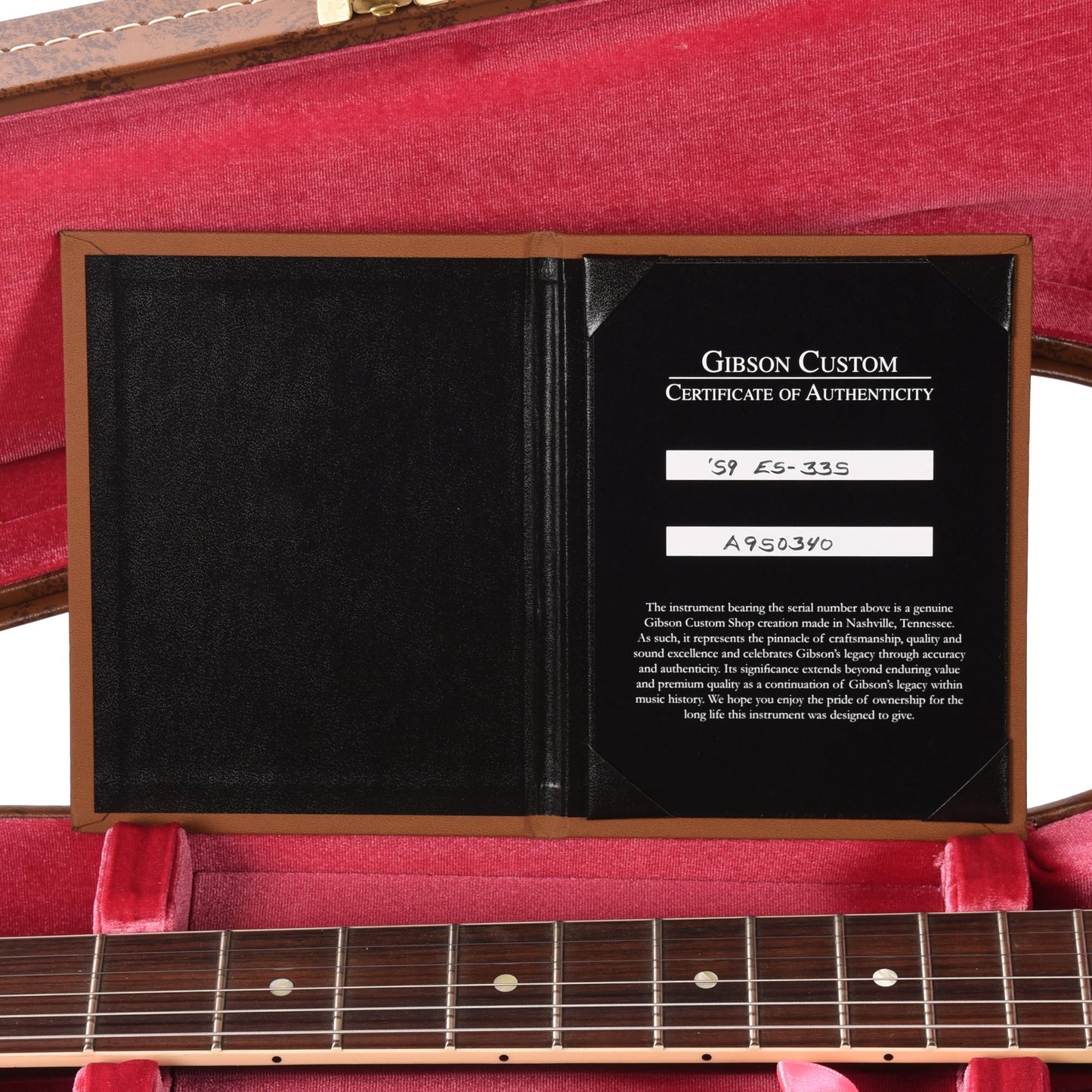 Gibson Custom Shop 1959 ES-335 Reissue "CME Spec" Viceroy Brown VOS