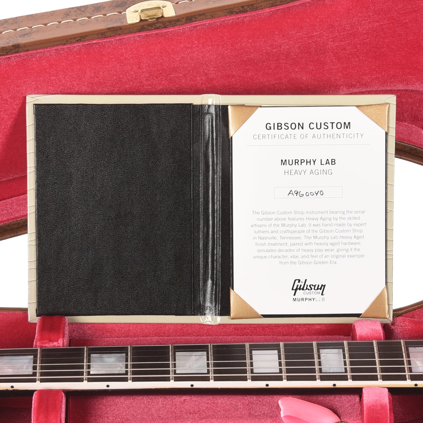 Gibson Custom Shop 1959 ES-355 Antique Ember Red Murphy Lab Heavy Aged