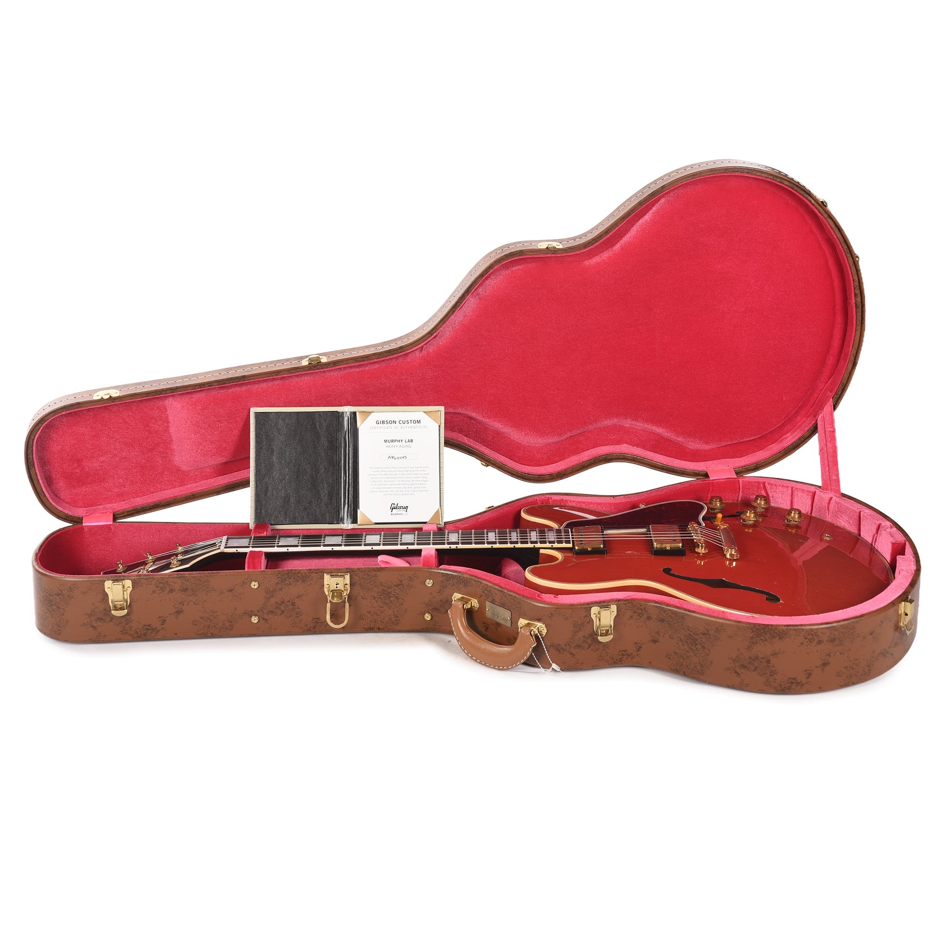 Gibson Custom Shop 1959 ES-355 Antique Ember Red Murphy Lab Heavy Aged