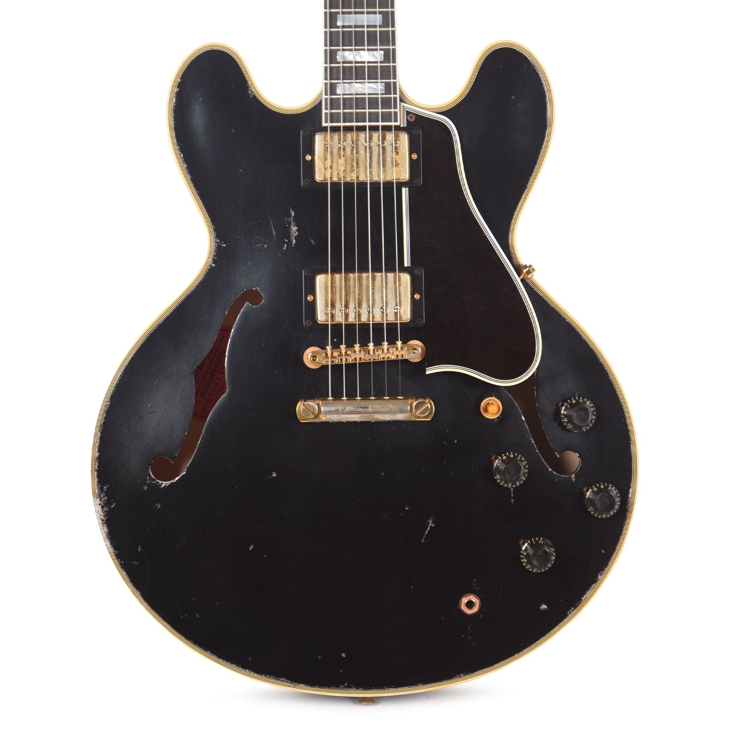 Gibson Custom Shop 1959 ES-355 "CME Spec" Antique Ebony Murphy Lab Heavy Aged