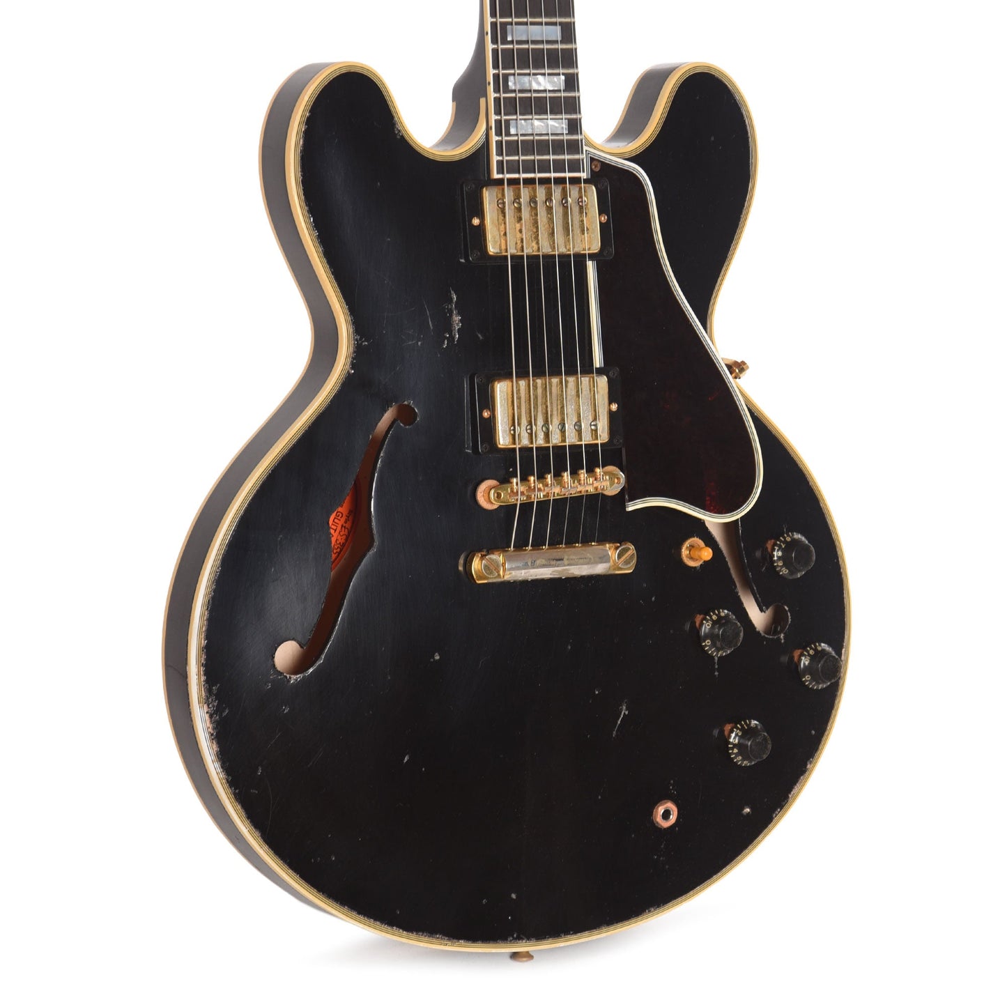Gibson Custom Shop 1959 ES-355 "CME Spec" Antique Ebony Murphy Lab Heavy Aged
