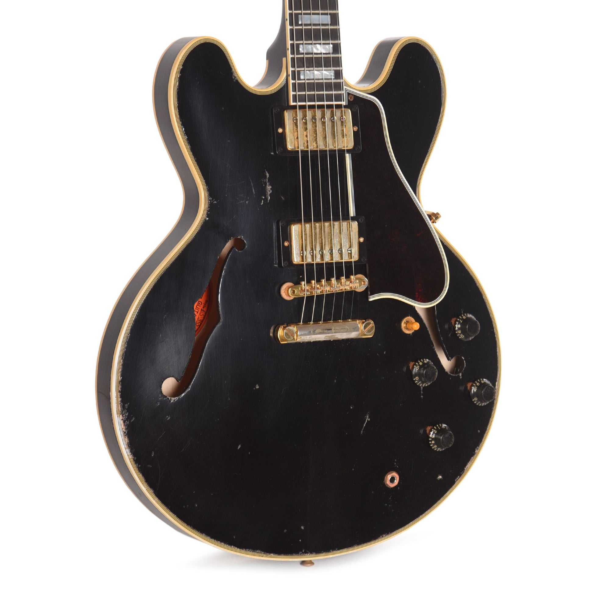 Gibson Custom Shop 1959 ES-355 "CME Spec" Antique Ebony Murphy Lab Heavy Aged