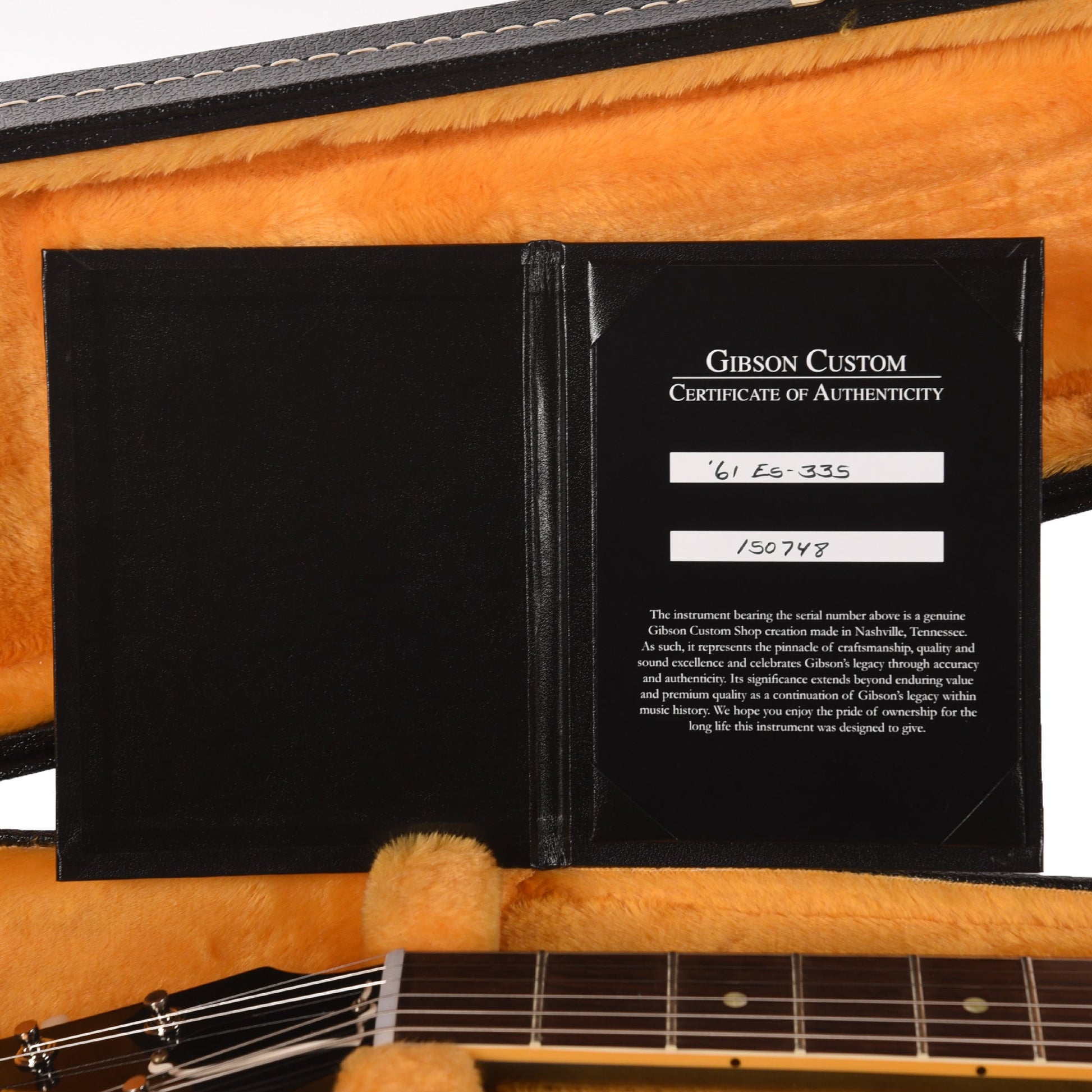Gibson Custom Shop 1961 ES-335 "CME Spec" Heavy Antique Pelham Blue VOS