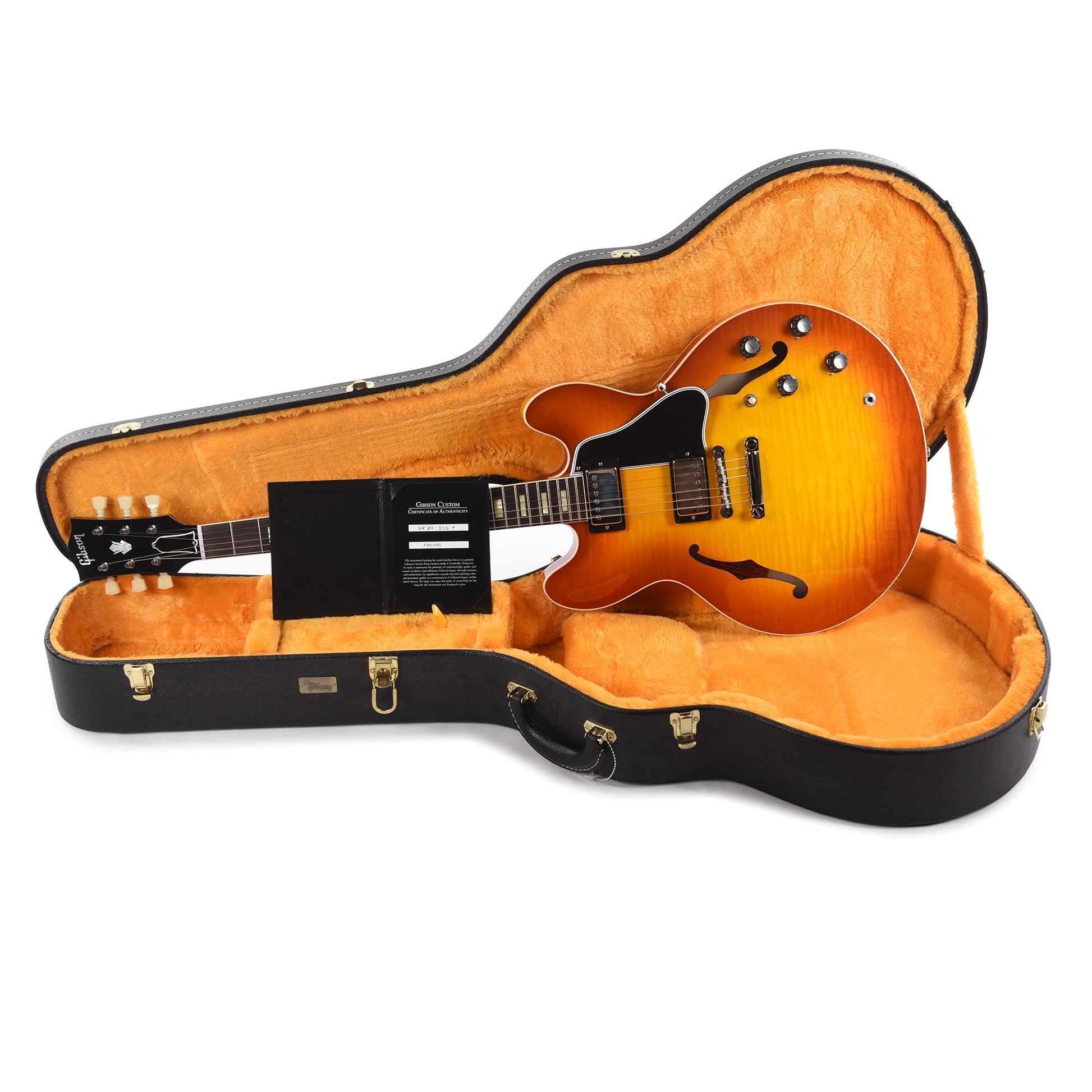 Gibson Custom Shop 1964 ES-335 Figured Sunrise Tea Burst Gloss