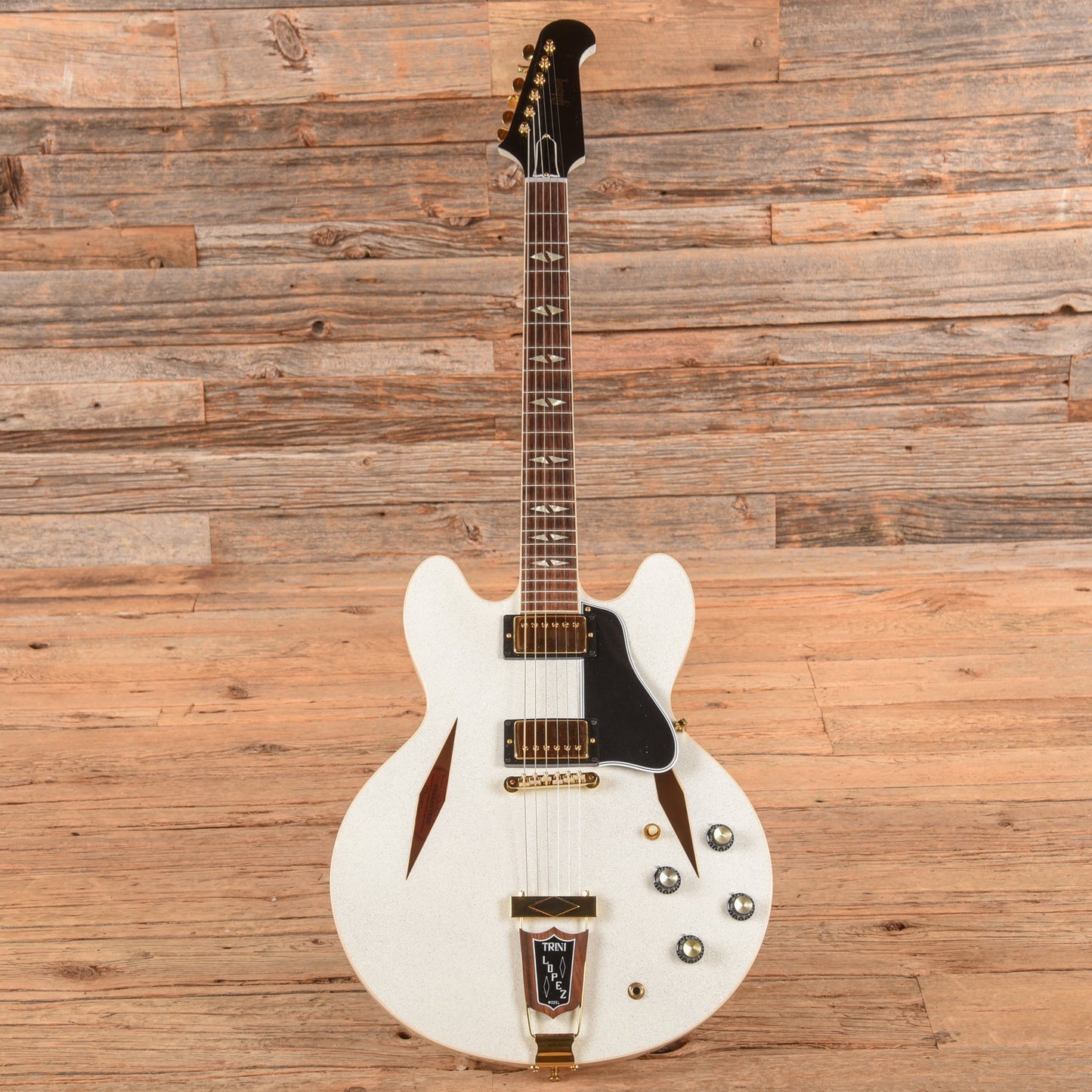 Gibson Custom Shop 1964 Trini Lopez Reissue "CME Spec" White Sparkle VOS