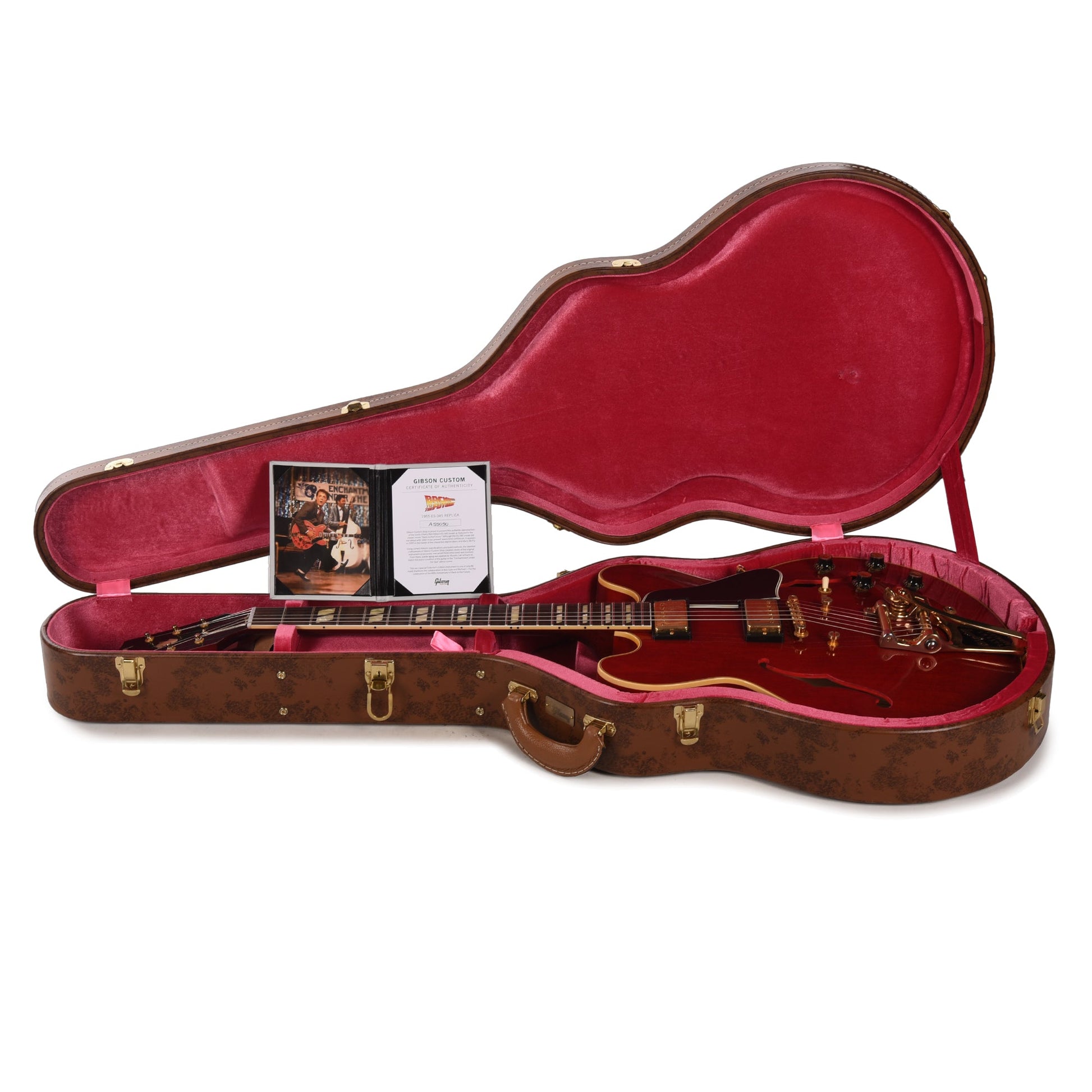 Gibson Custom Shop Collector's Edition Back to the Future "1955" ES-345 Murphy Lab Aged Cherry