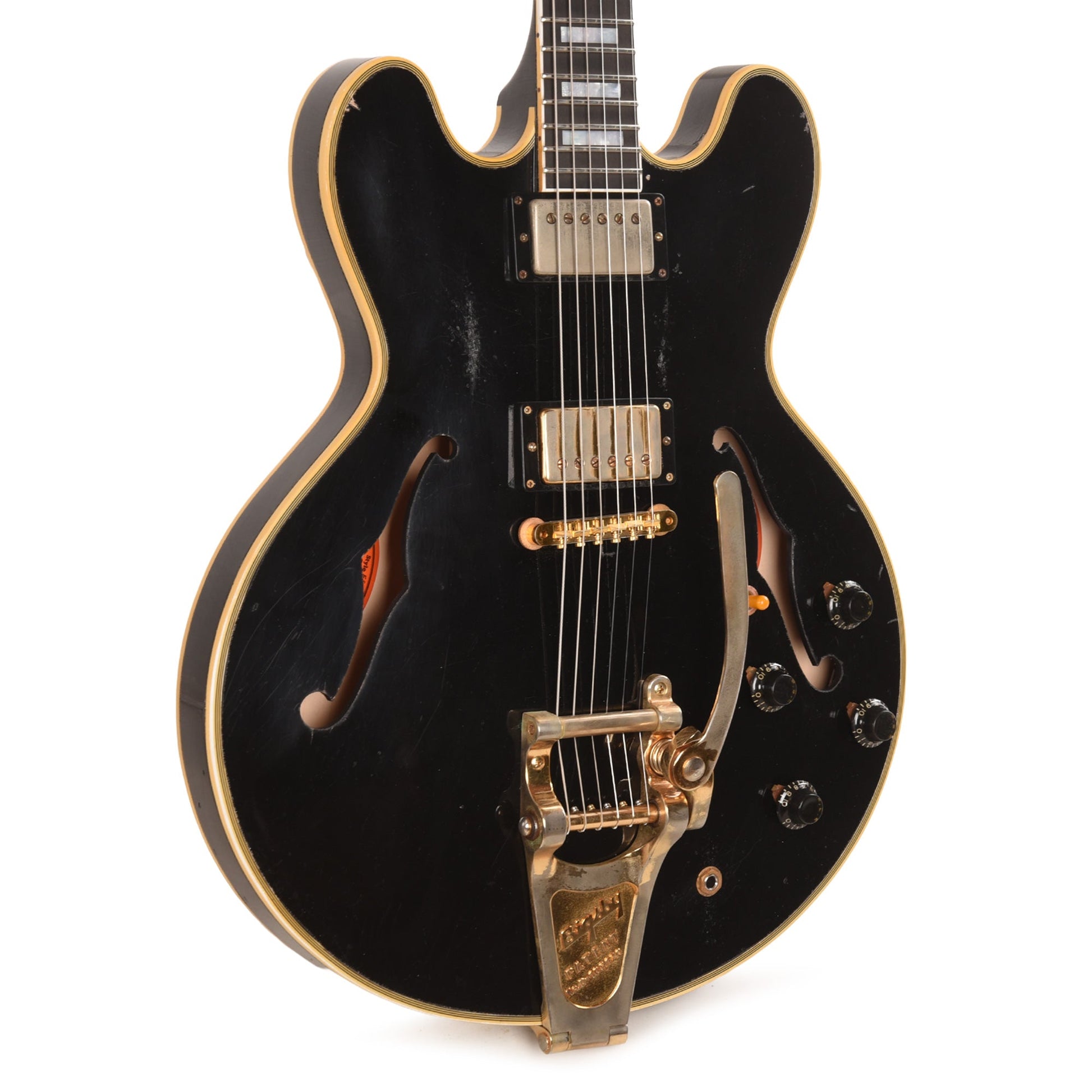 Gibson Custom Shop Keith Richards Collector's Edition ES-355 Ebony Murphy Lab Aged w/Bigsby