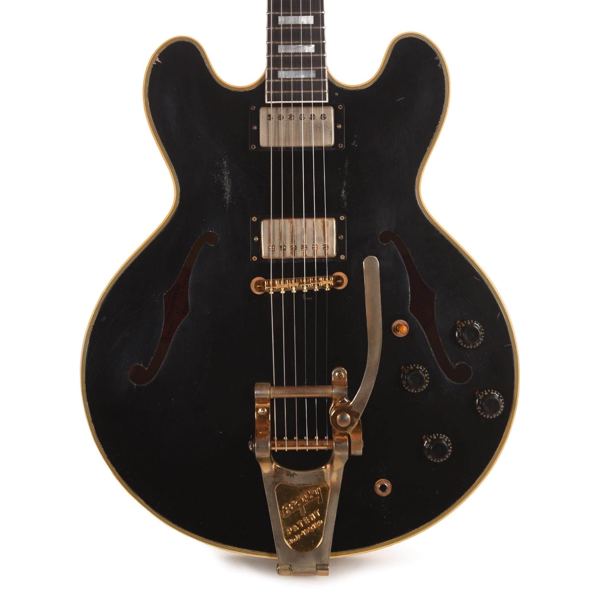 Gibson Custom Shop Keith Richards Collector's Edition ES-355 Ebony Murphy Lab Aged w/Bigsby
