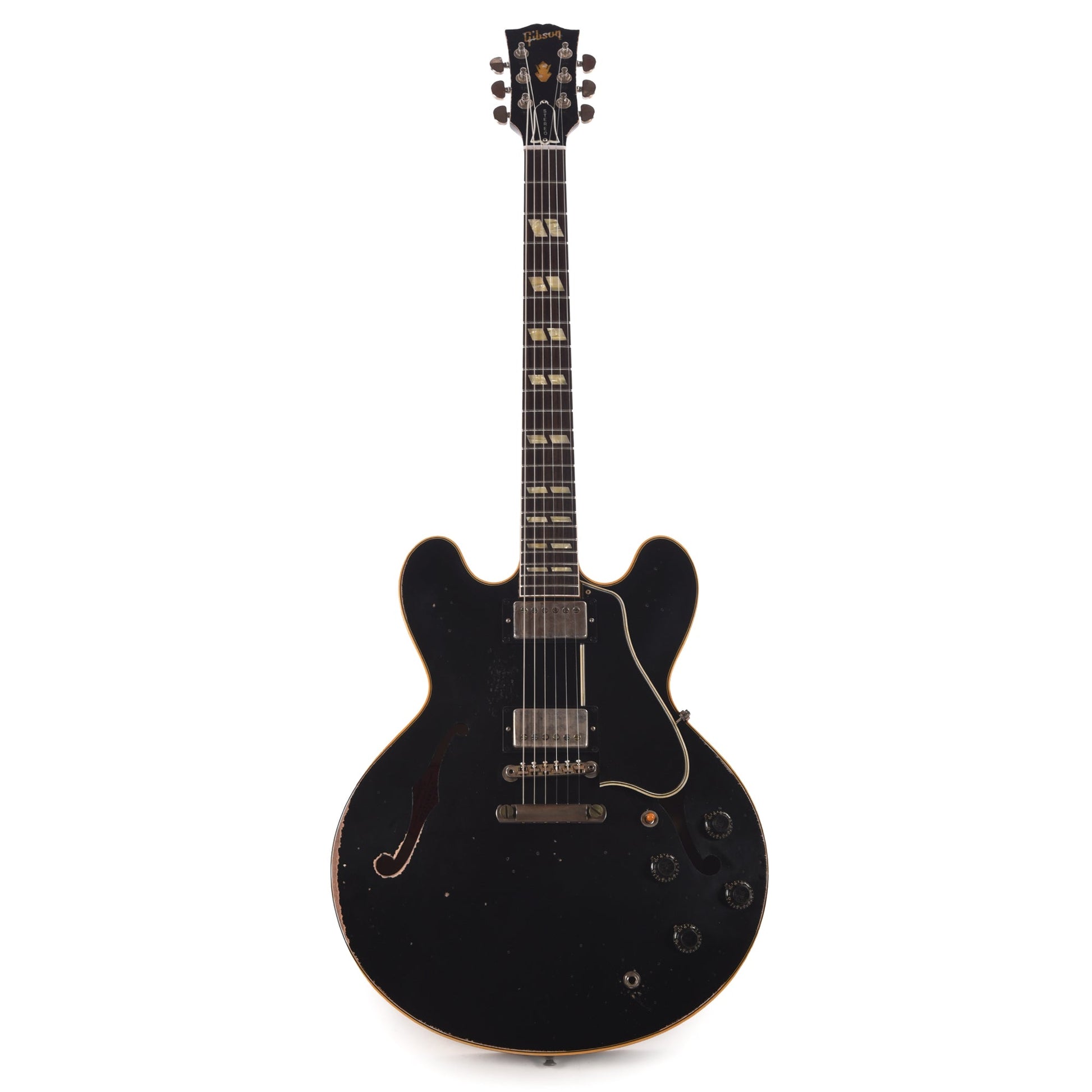 Gibson Custom Shop Limited Run 1959 ES-345 Antique Ebony Murphy Lab Heavy Aged