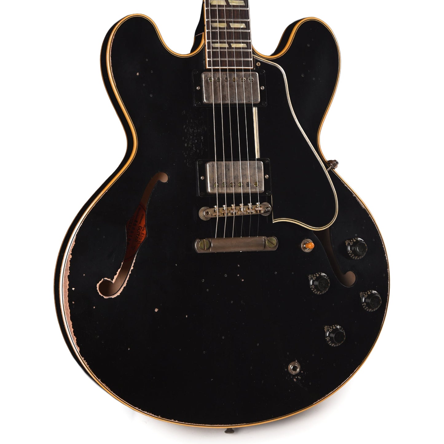 Gibson Custom Shop Limited Run 1959 ES-345 Antique Ebony Murphy Lab Heavy Aged