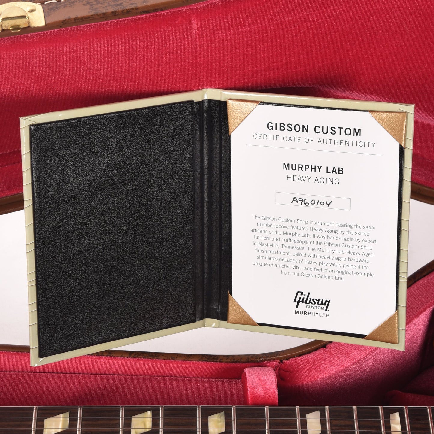 Gibson Custom Shop Limited Run 1959 ES-345 Antique Ebony Murphy Lab Heavy Aged