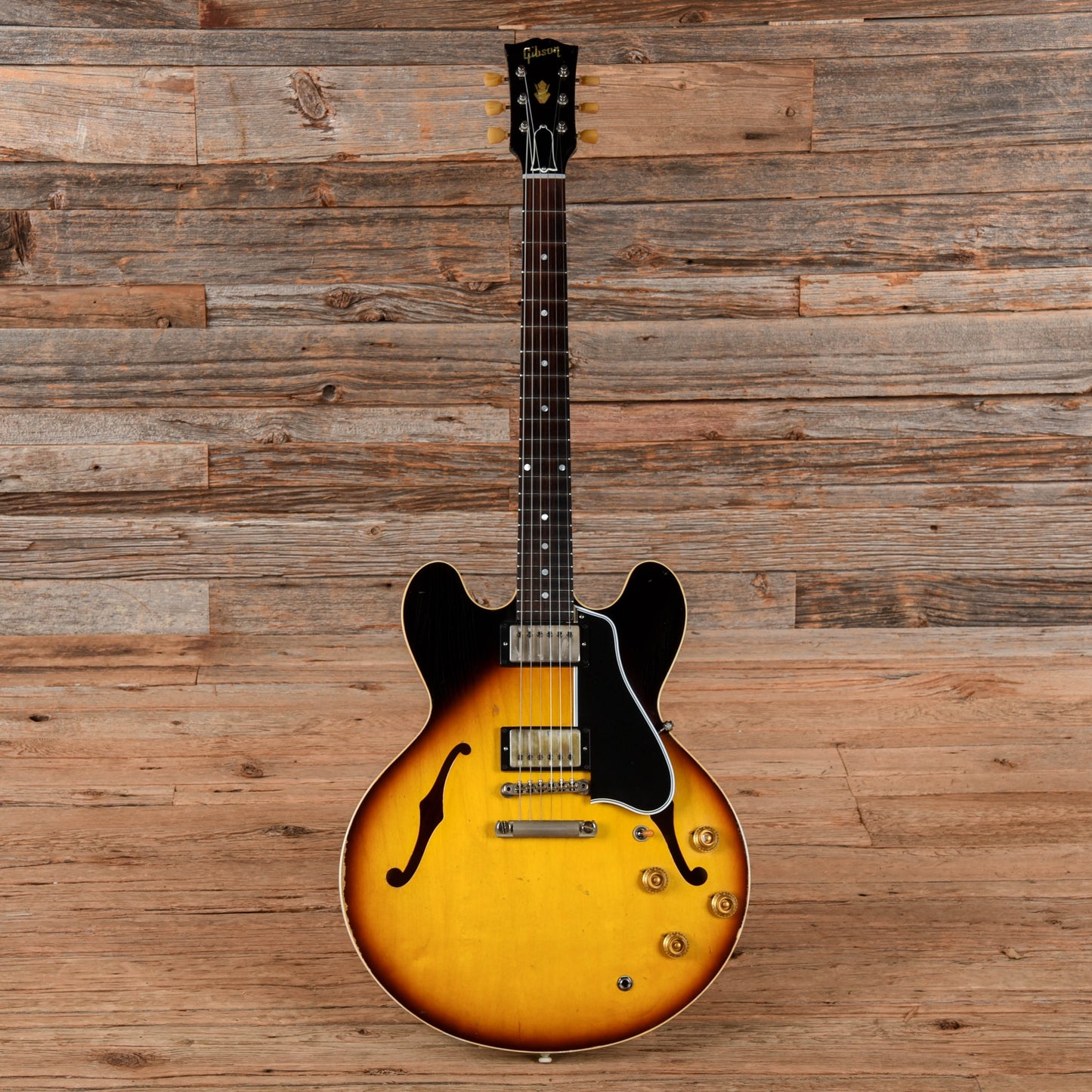 Gibson Custom Shop Murphy Lab '58 ES-335 Reissue Heavy Aged Faded Tobacco Burst 2024