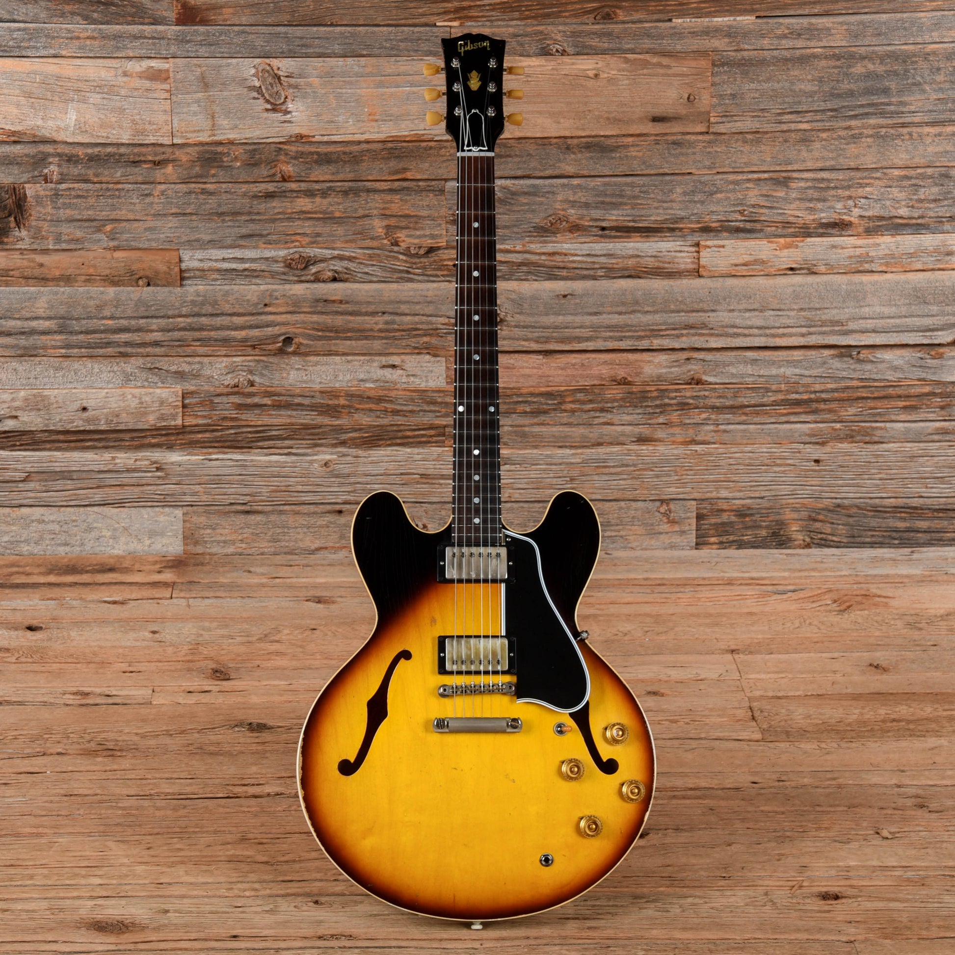 Gibson Custom Shop Murphy Lab '58 ES-335 Reissue Heavy Aged Faded Tobacco Burst 2024
