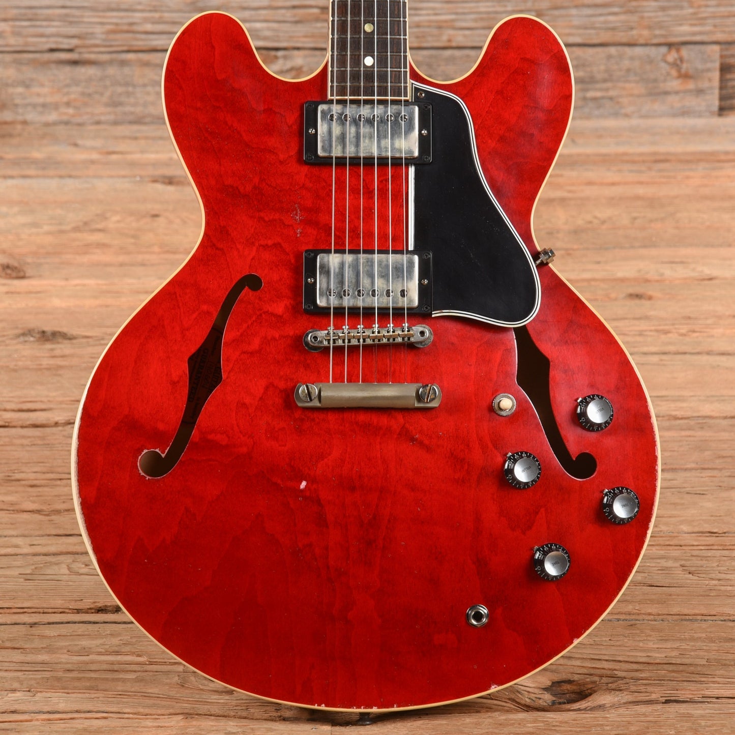 Gibson Custom Shop Murphy Lab '61 ES-335 Reissue Heavy Aged Sixties Cherry 2024