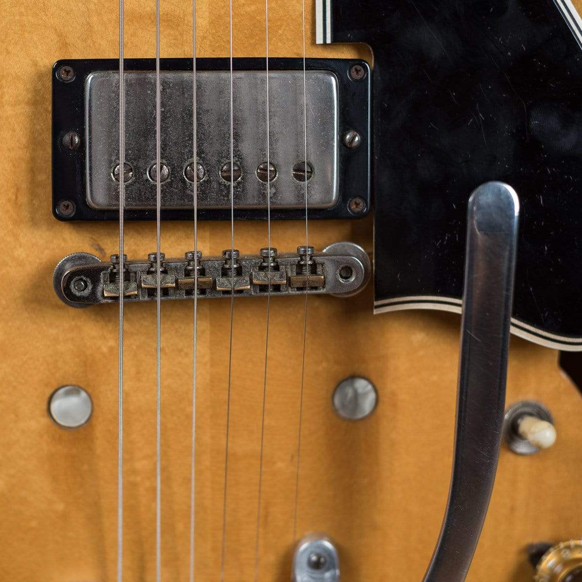Gibson ES-335TDN with Custom Factory Split Parallelogram Inlays and Bigsby Natural 1960