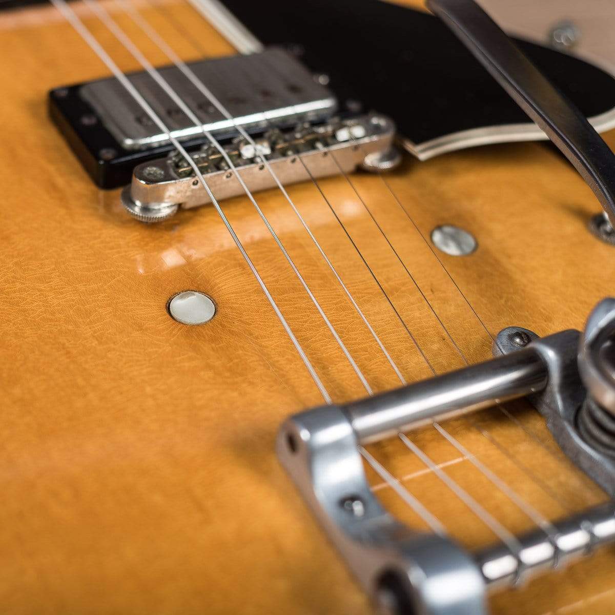 Gibson ES-335TDN with Custom Factory Split Parallelogram Inlays and Bigsby Natural 1960