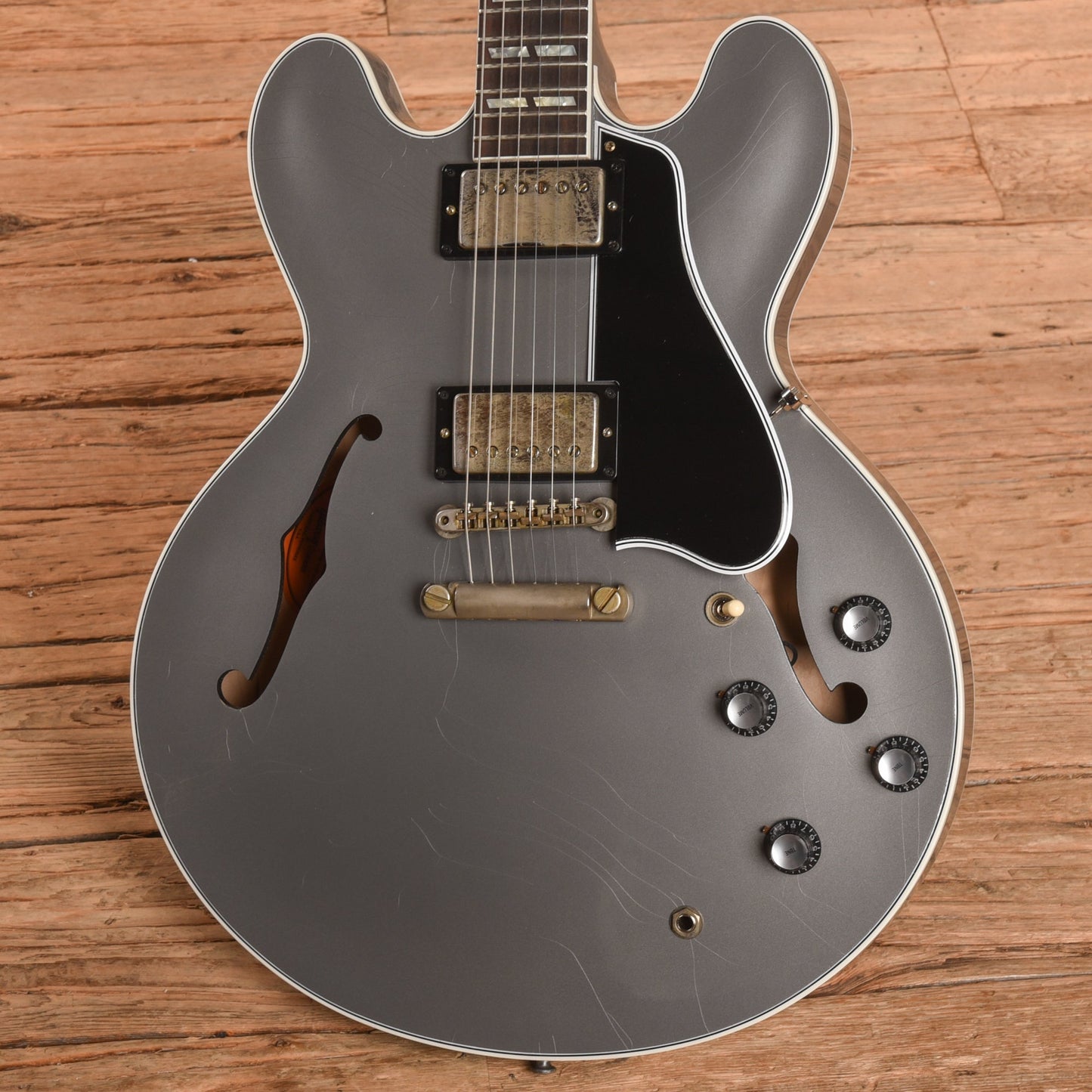 Gibson M2M Custom Murphy Lab '59 ES-355 Reissue Ultra Light Aged Silver 2025