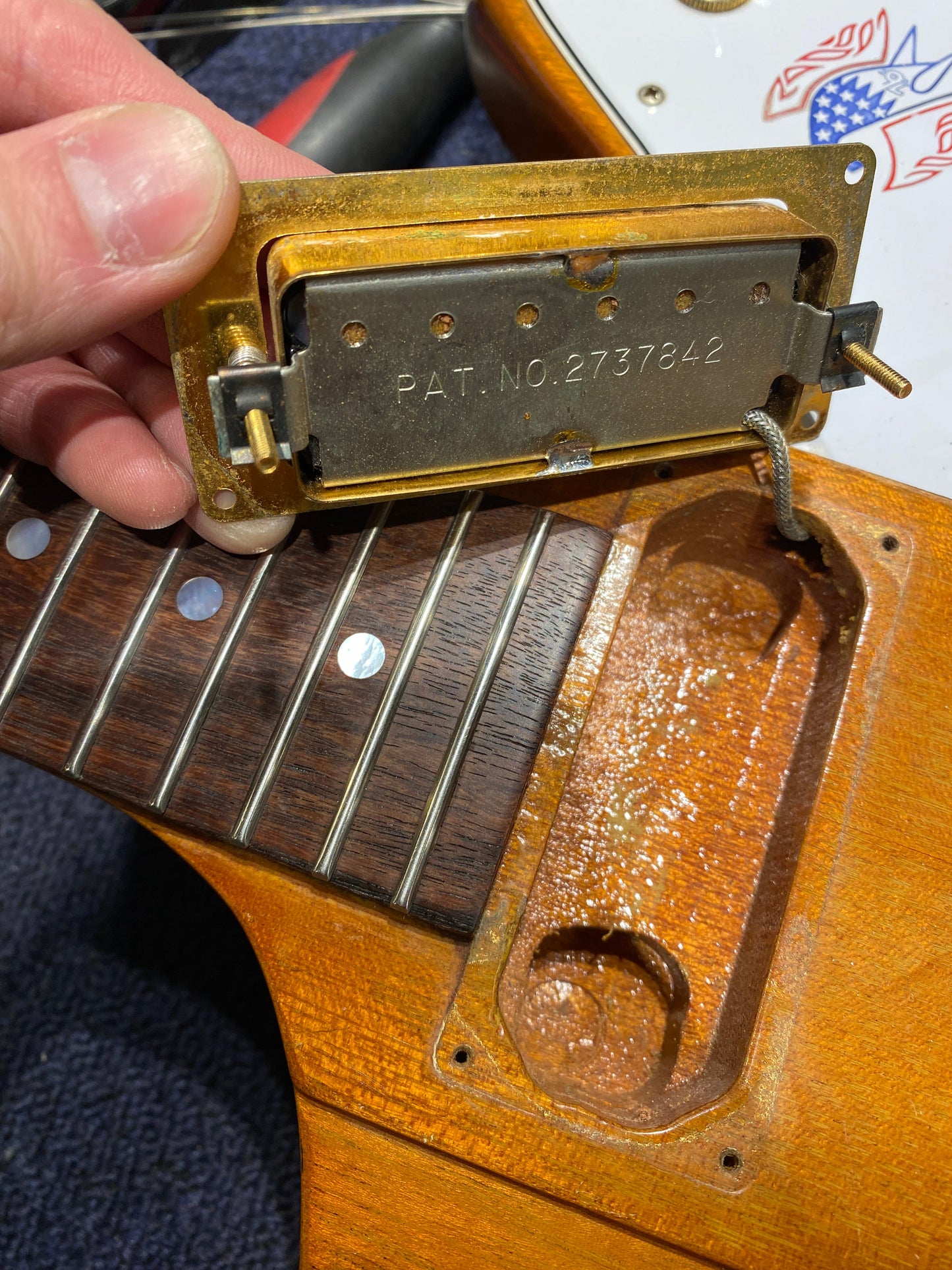 Gibson Bicentennial Firebird Natural 1976