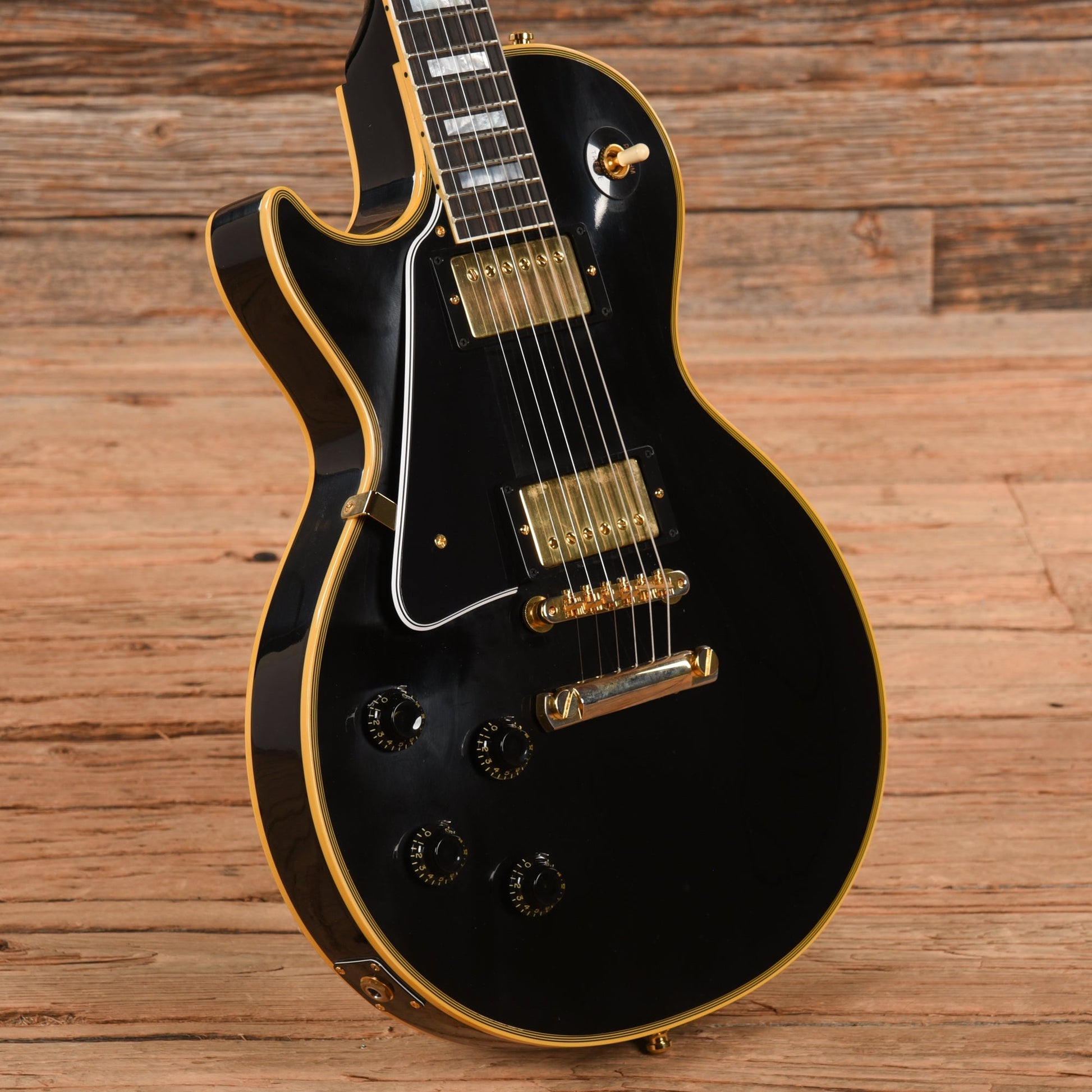 Gibson Custom 57 Les Paul Custom Ebony 2022 LEFTY