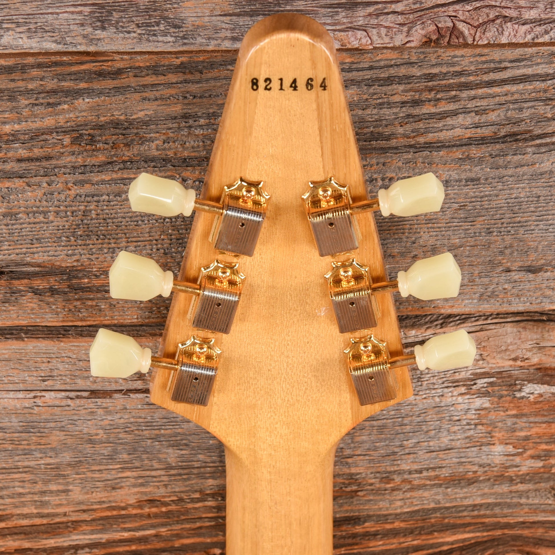Gibson Custom '58 Flying V 2022, Korina Natural 2022