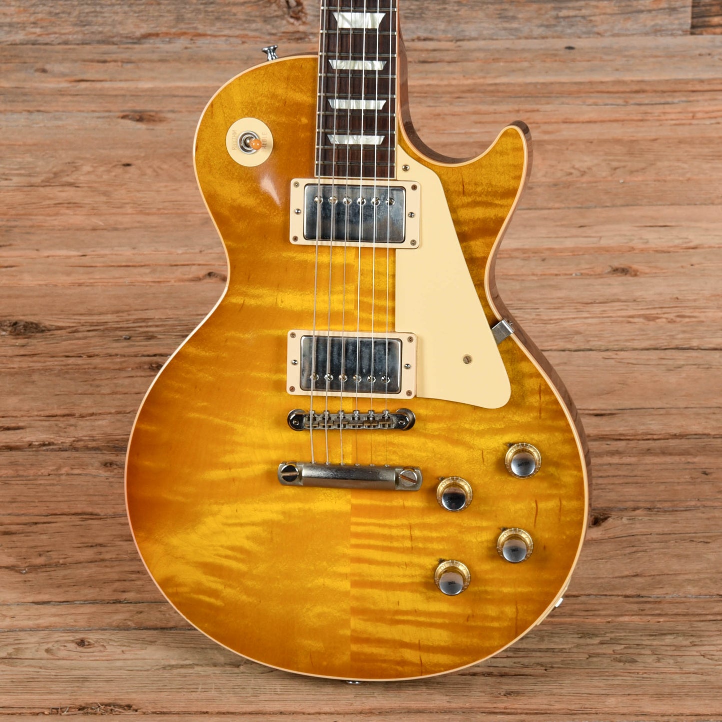 Gibson Custom '58 Les Paul Standard Reissue "CME Spec" w/ 1960 V2 Neck VOS Green Lemon 2018