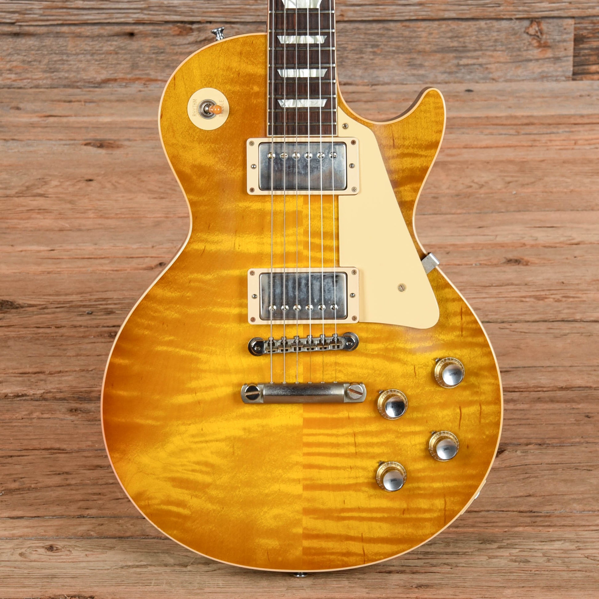 Gibson Custom '58 Les Paul Standard Reissue "CME Spec" w/ 1960 V2 Neck VOS Green Lemon 2018