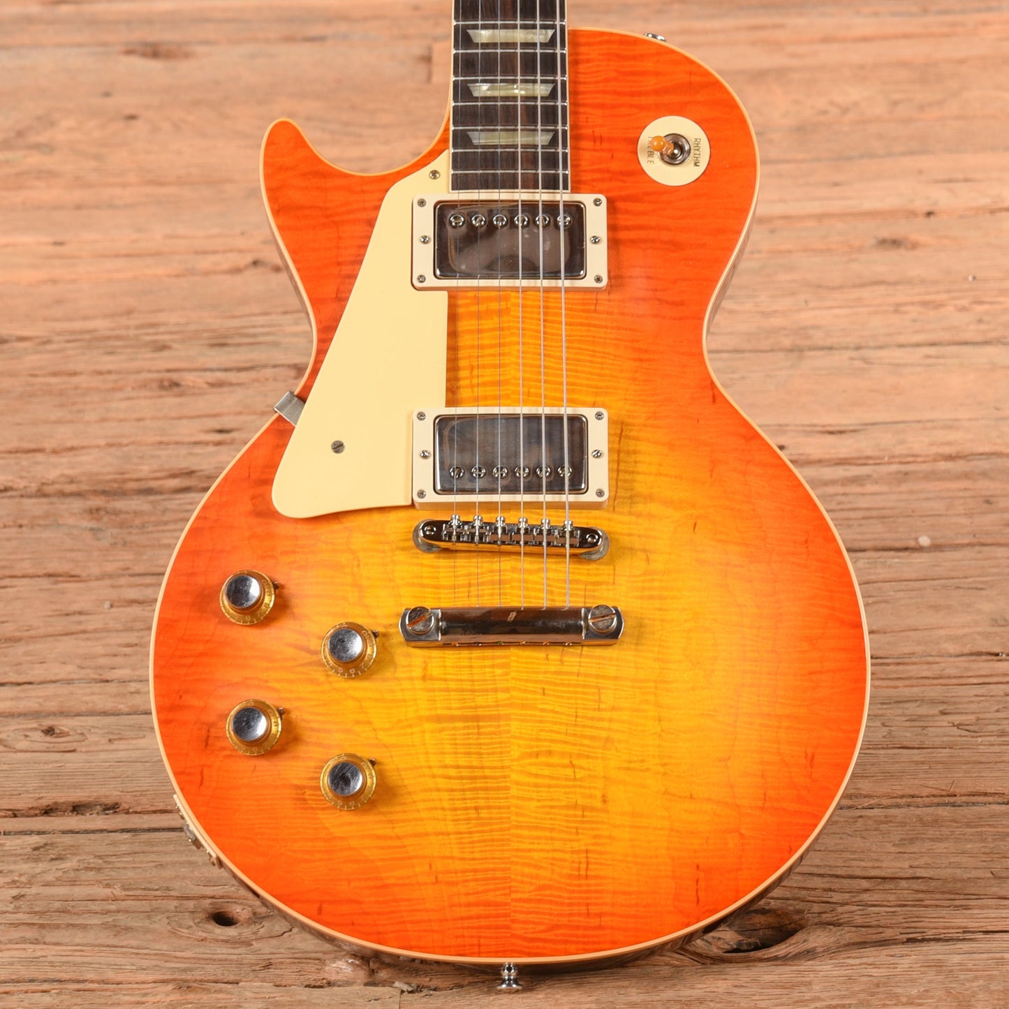 Gibson Custom '60 Les Paul Standard Reissue Tangerine Burst 2024 LEFTY
