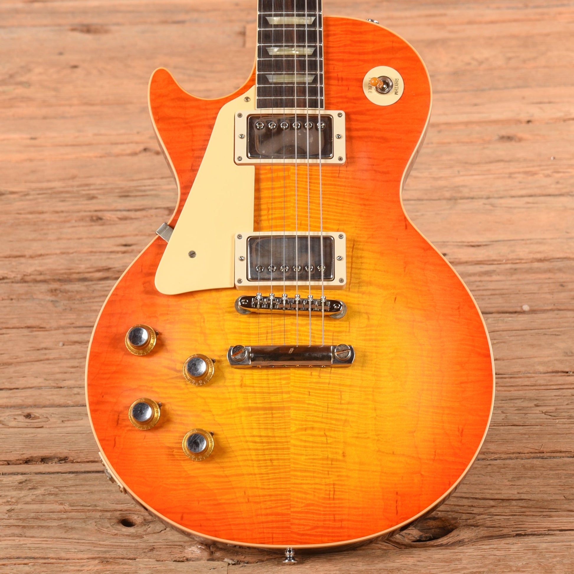 Gibson Custom '60 Les Paul Standard Reissue Tangerine Burst 2024 LEFTY