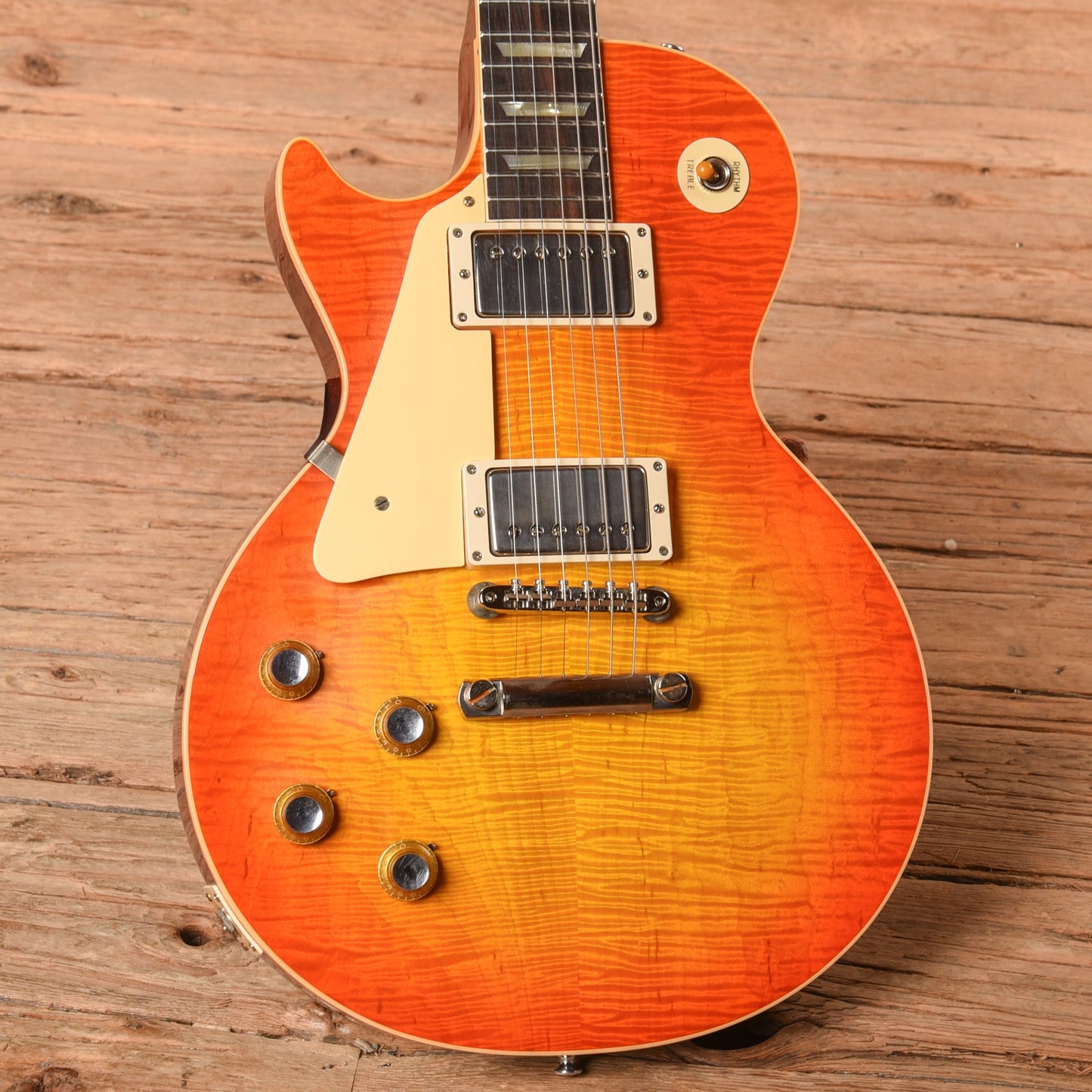 Gibson Custom '60 Les Paul Standard Reissue Tangerine Burst 2024 LEFTY