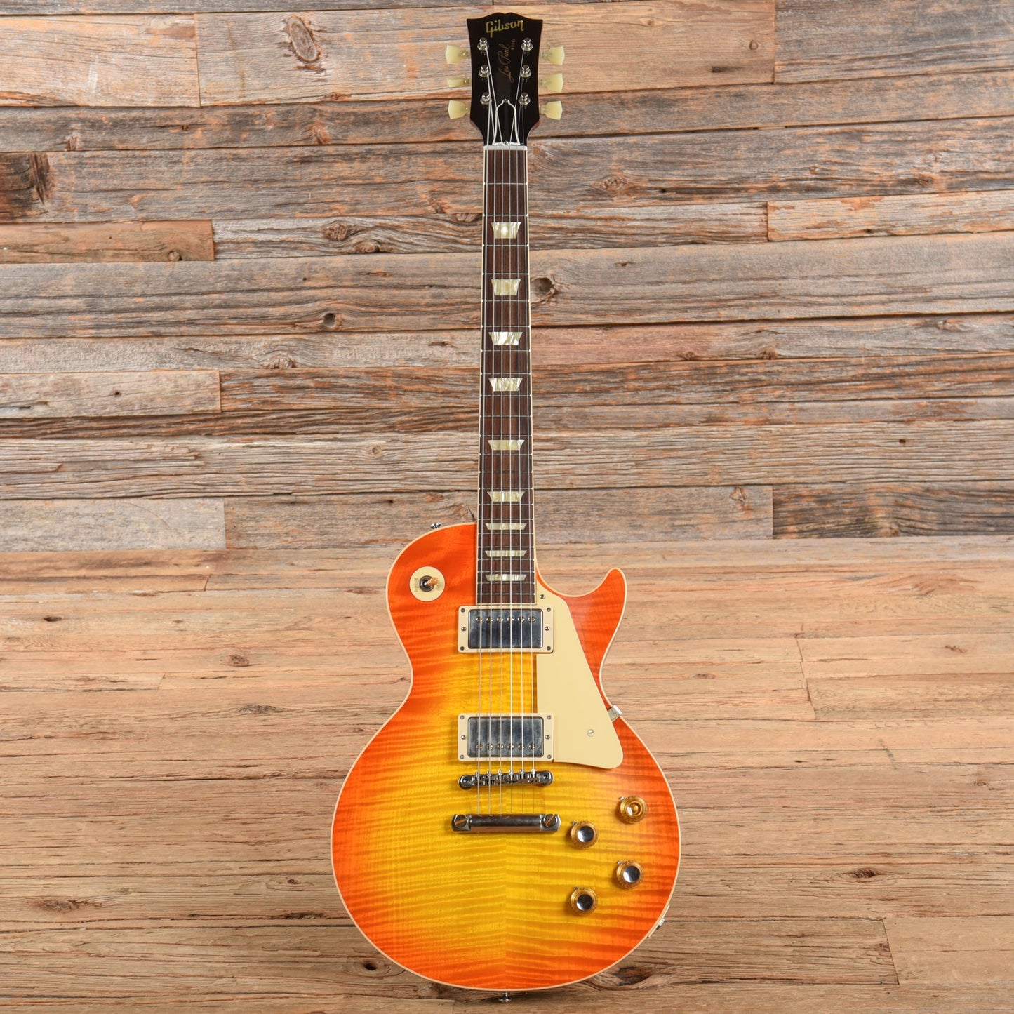 Gibson Custom 60th Anniversary 1960 LP Standard "CME Spec" Orange Lemon Fade 2020