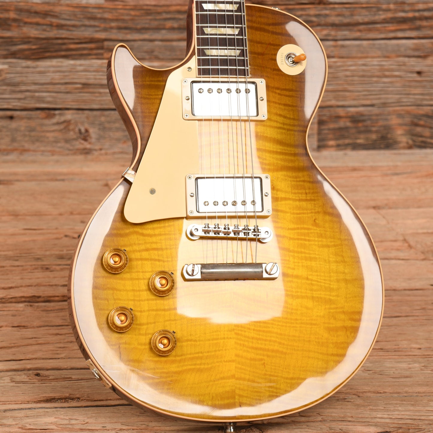 Gibson Custom 60th Anniversary 59 Les Paul Standard Lemon Burst 2020 LEFTY