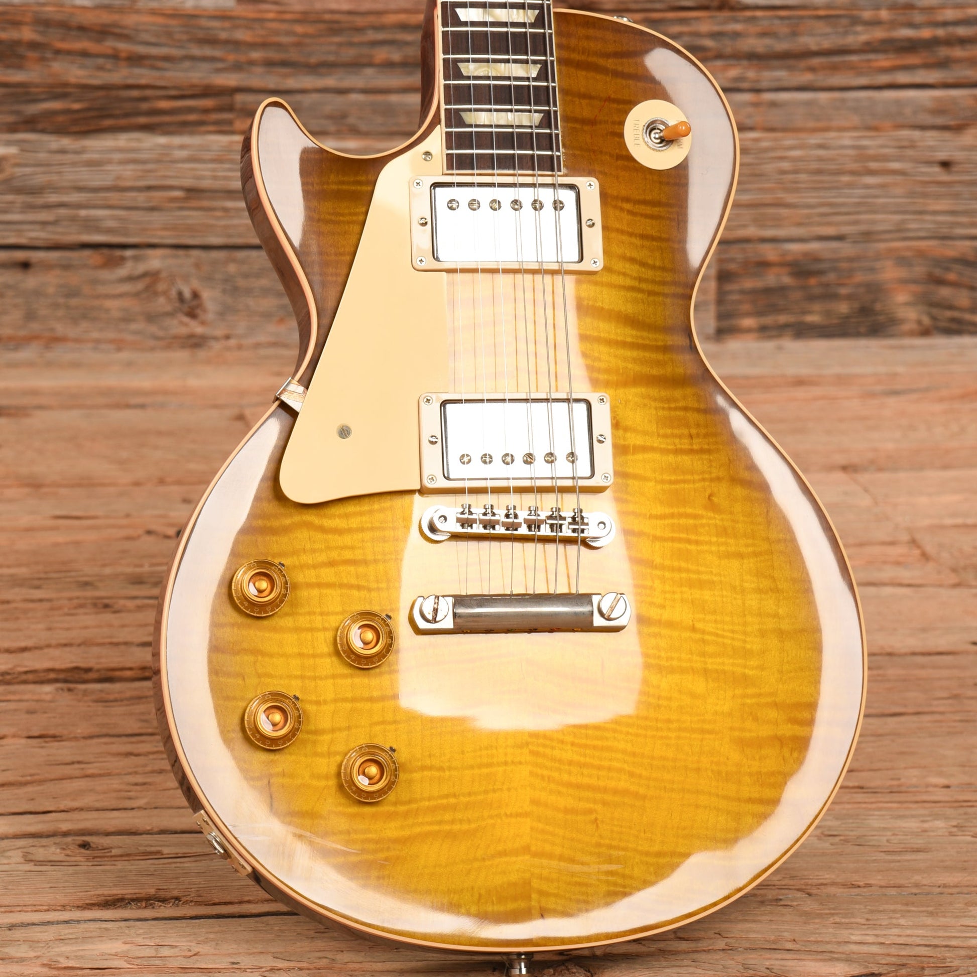 Gibson Custom 60th Anniversary 59 Les Paul Standard Lemon Burst 2020 LEFTY