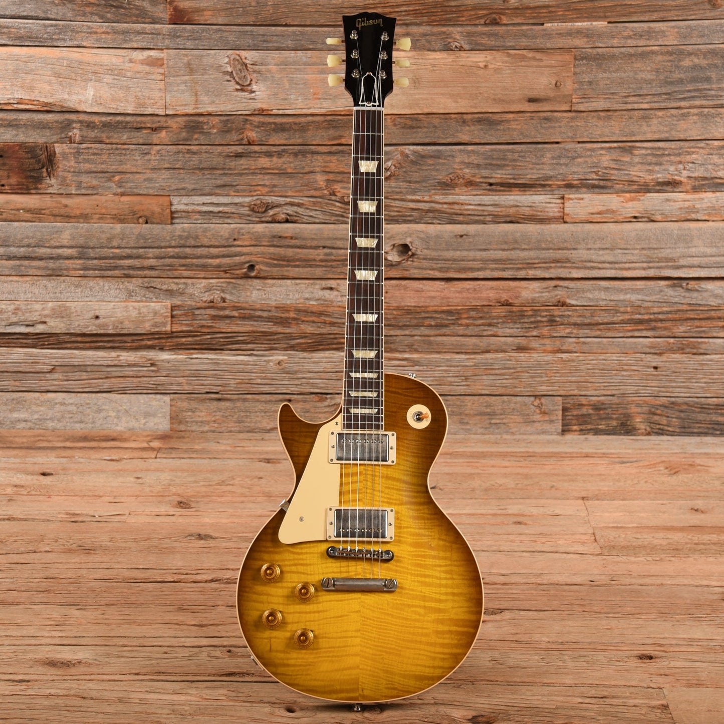 Gibson Custom 60th Anniversary 59 Les Paul Standard Lemon Burst 2020 LEFTY
