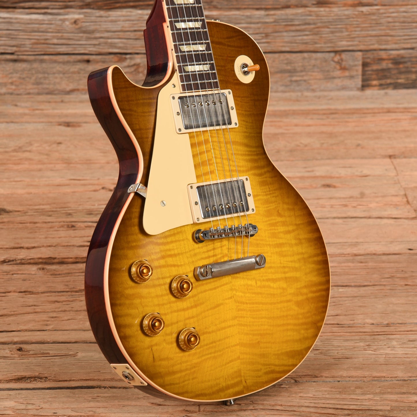 Gibson Custom 60th Anniversary 59 Les Paul Standard Lemon Burst 2020 LEFTY