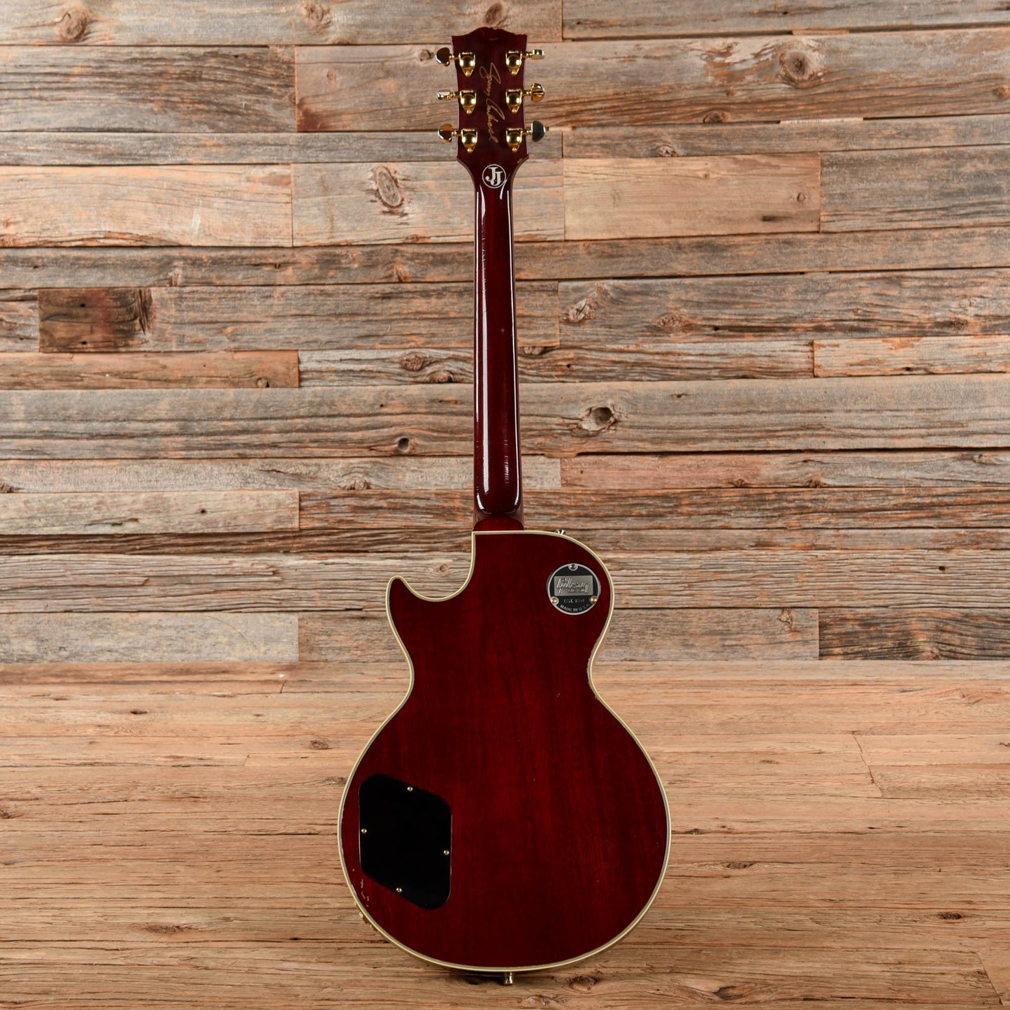 Gibson Custom Jerry Cantrell "Wino" Les Paul Custom Aged and Signed Wine Red 2021
