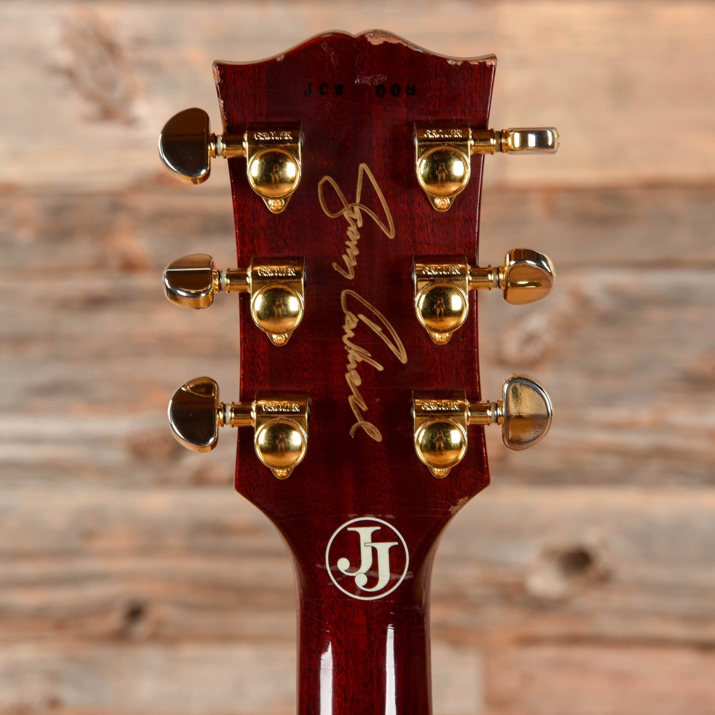 Gibson Custom Jerry Cantrell "Wino" Les Paul Custom Aged and Signed Wine Red 2021