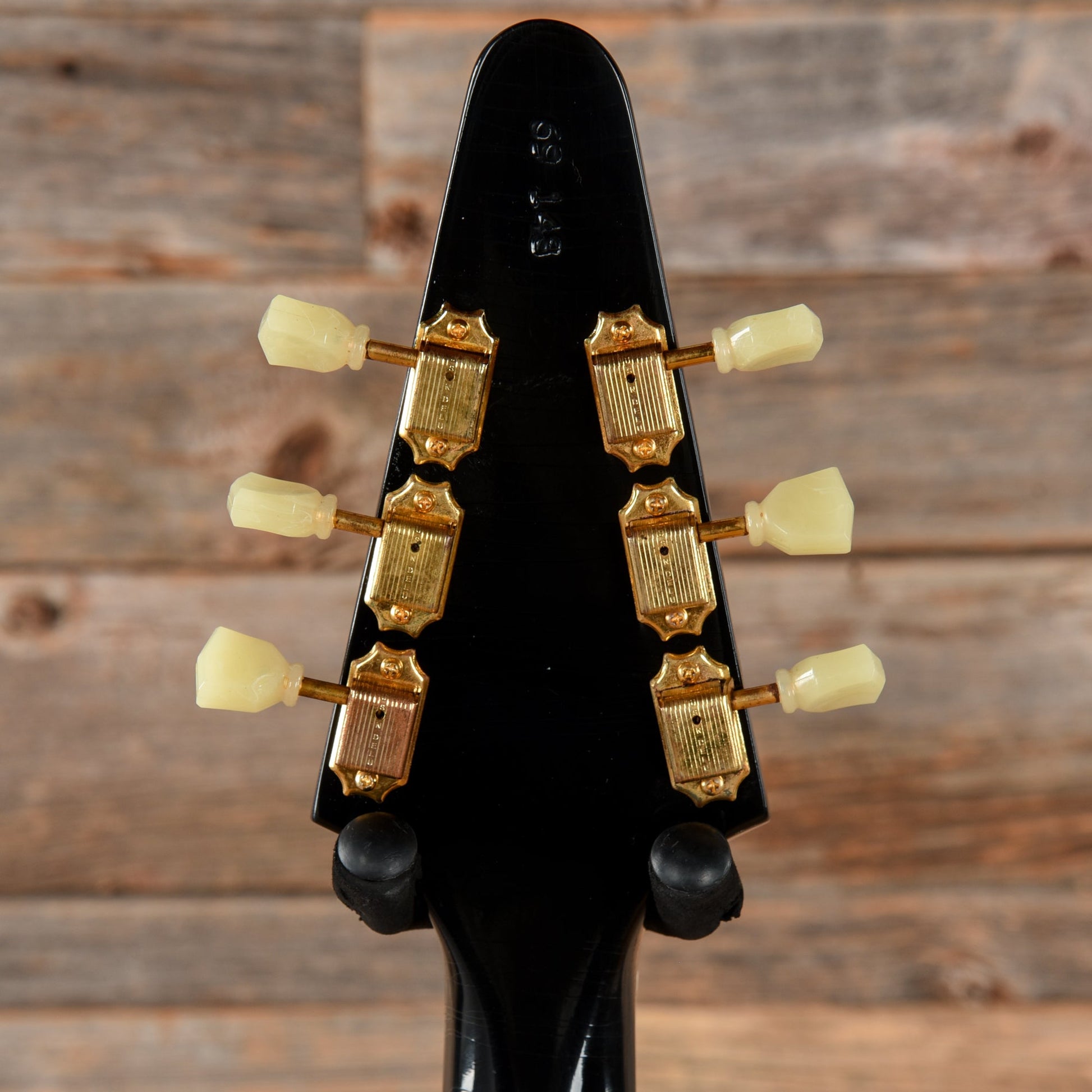 Gibson Custom Jimi Hendrix Signature 69 Flying V Ebony 2021 LEFTY