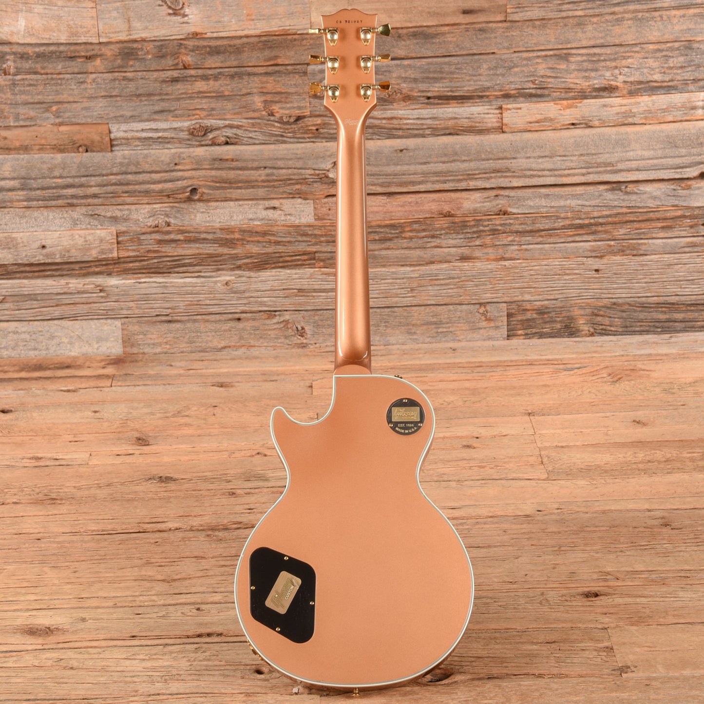 Gibson Custom Les Paul Custom Cartridge Brass 2017