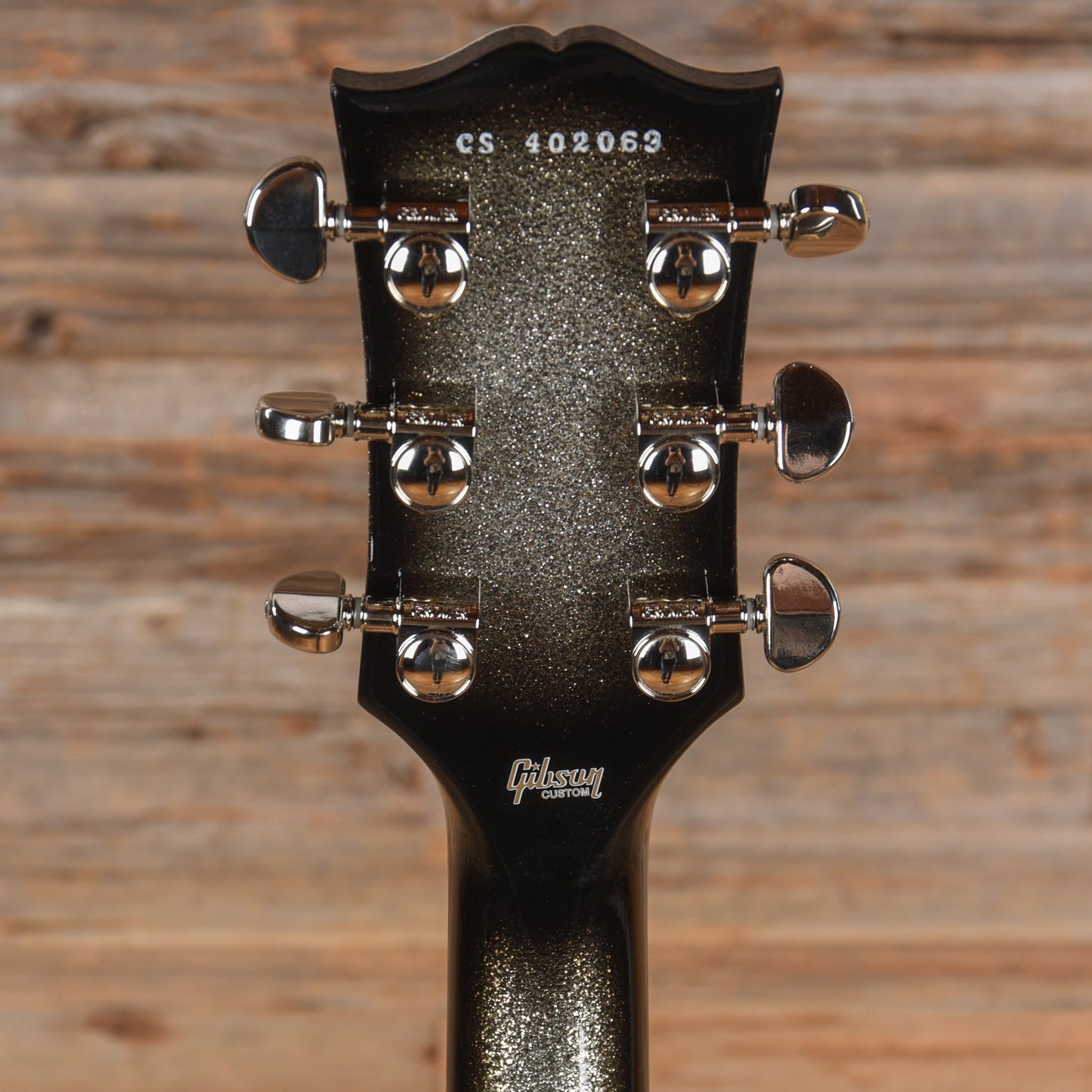 Gibson Custom Les Paul Custom Silver Sparkle Burst 2024