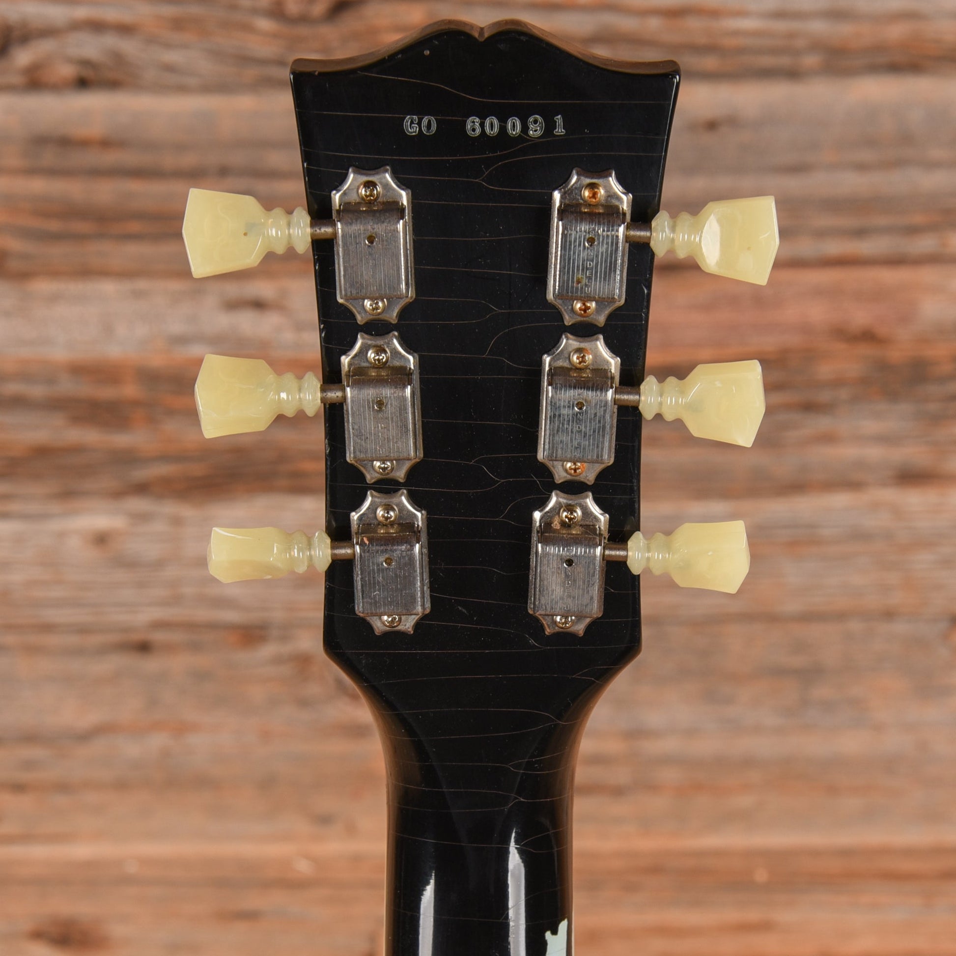 Gibson Custom Les Paul Standard Painted Over Ebony Over Frosted Blue 2016