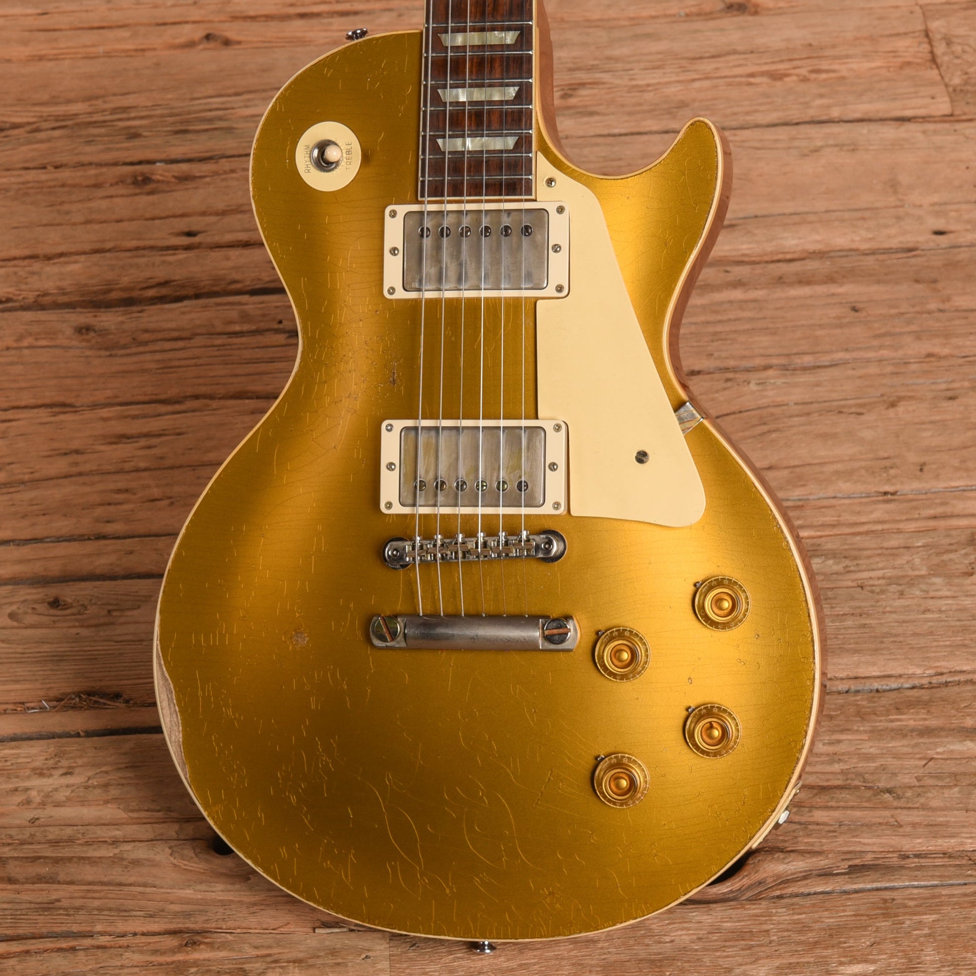Gibson Custom Murphy Lab '57 Les Paul Goldtop Reissue Ultra Heavy Aged Goldtop 2022