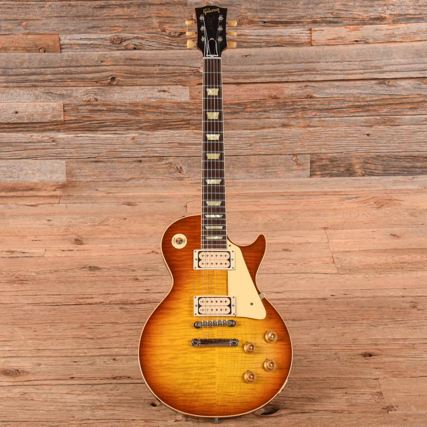 Gibson Custom Murphy Lab '59 Les Paul Standard Reissue Chambered Light Aged Sunburst 2025