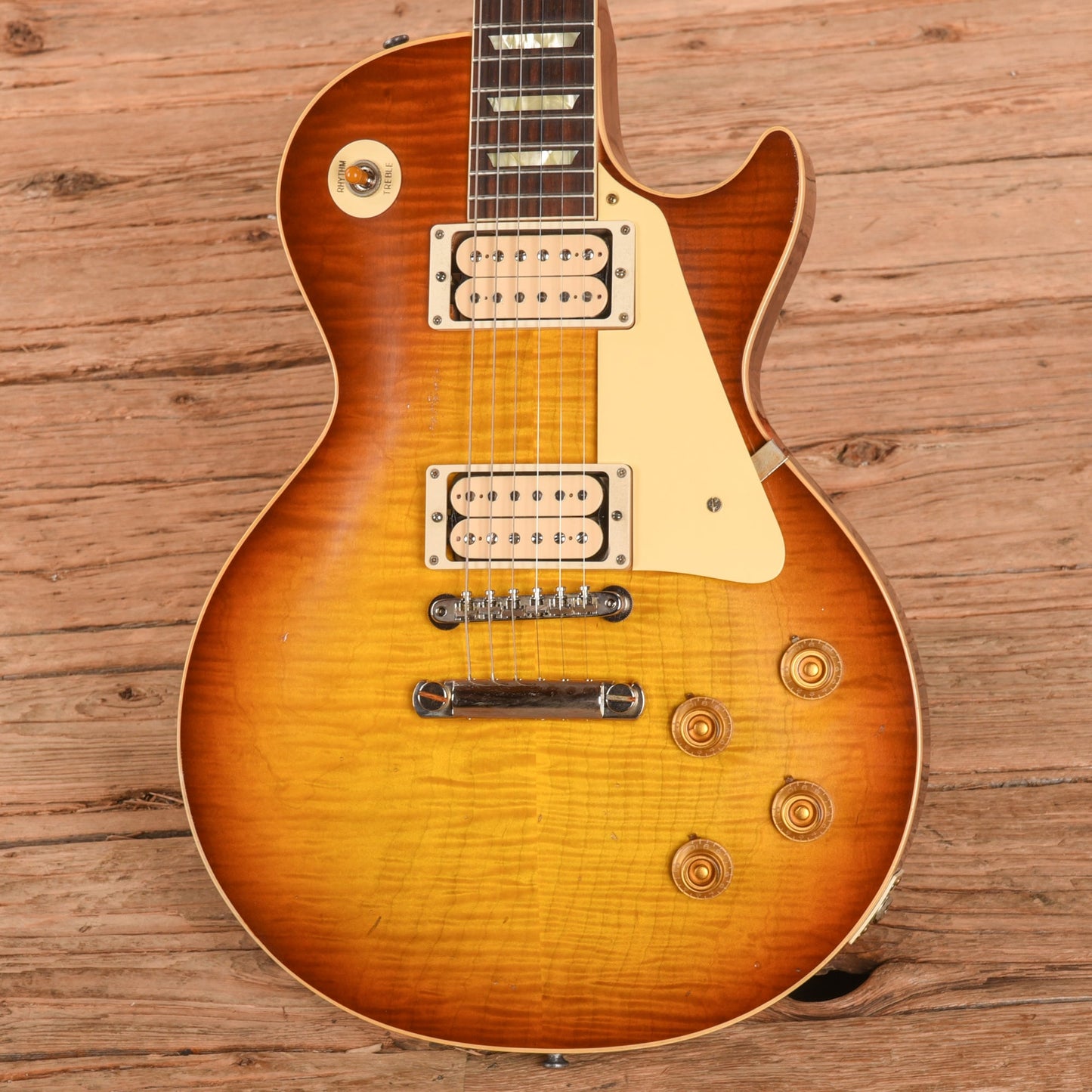Gibson Custom Murphy Lab '59 Les Paul Standard Reissue Chambered Light Aged Sunburst 2025