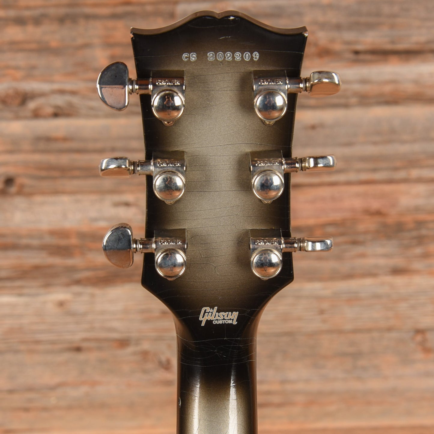 Gibson Custom Murphy Lab Les Paul Custom Ultra Light Aged Silverburst 2023