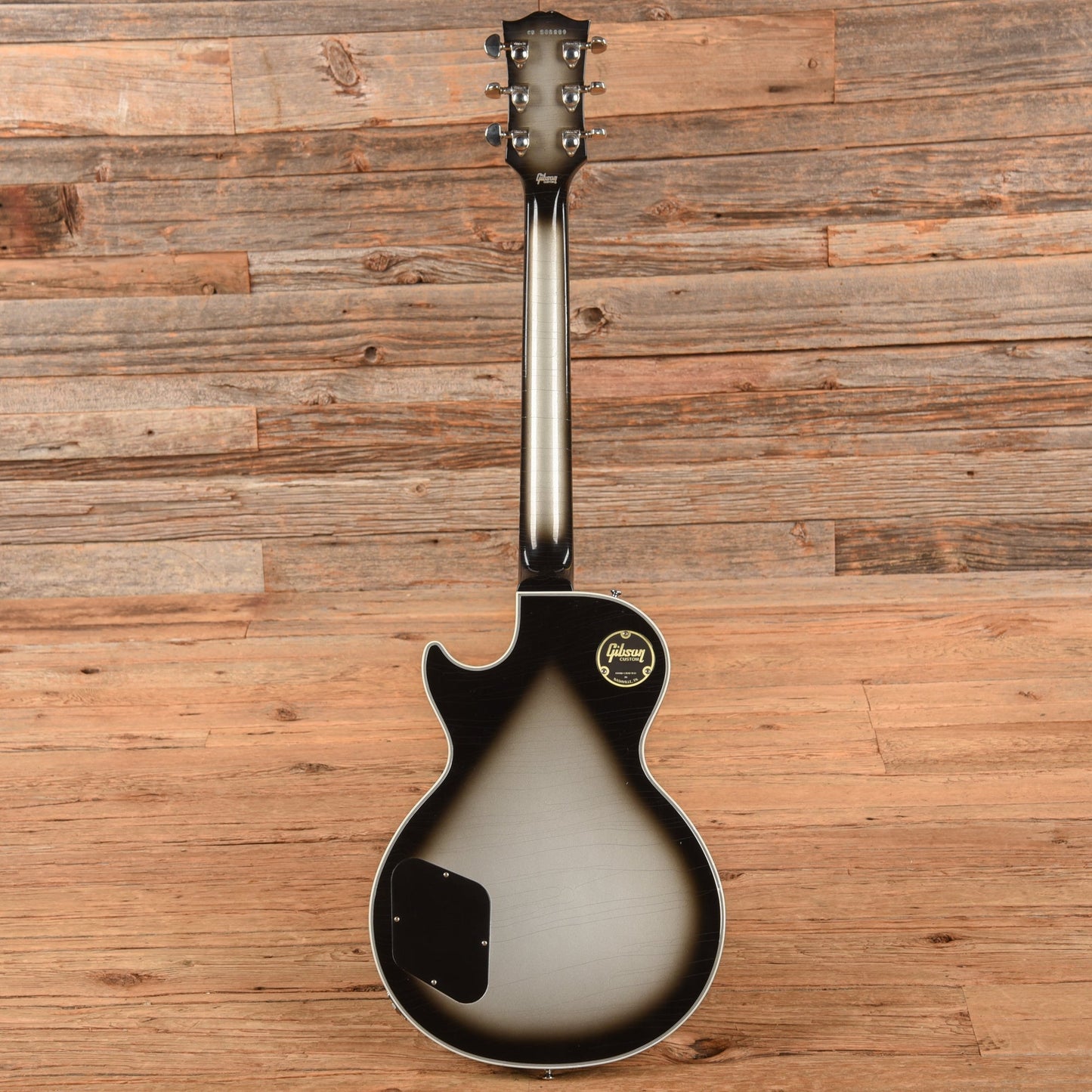 Gibson Custom Murphy Lab Les Paul Custom Ultra Light Aged Silverburst 2023
