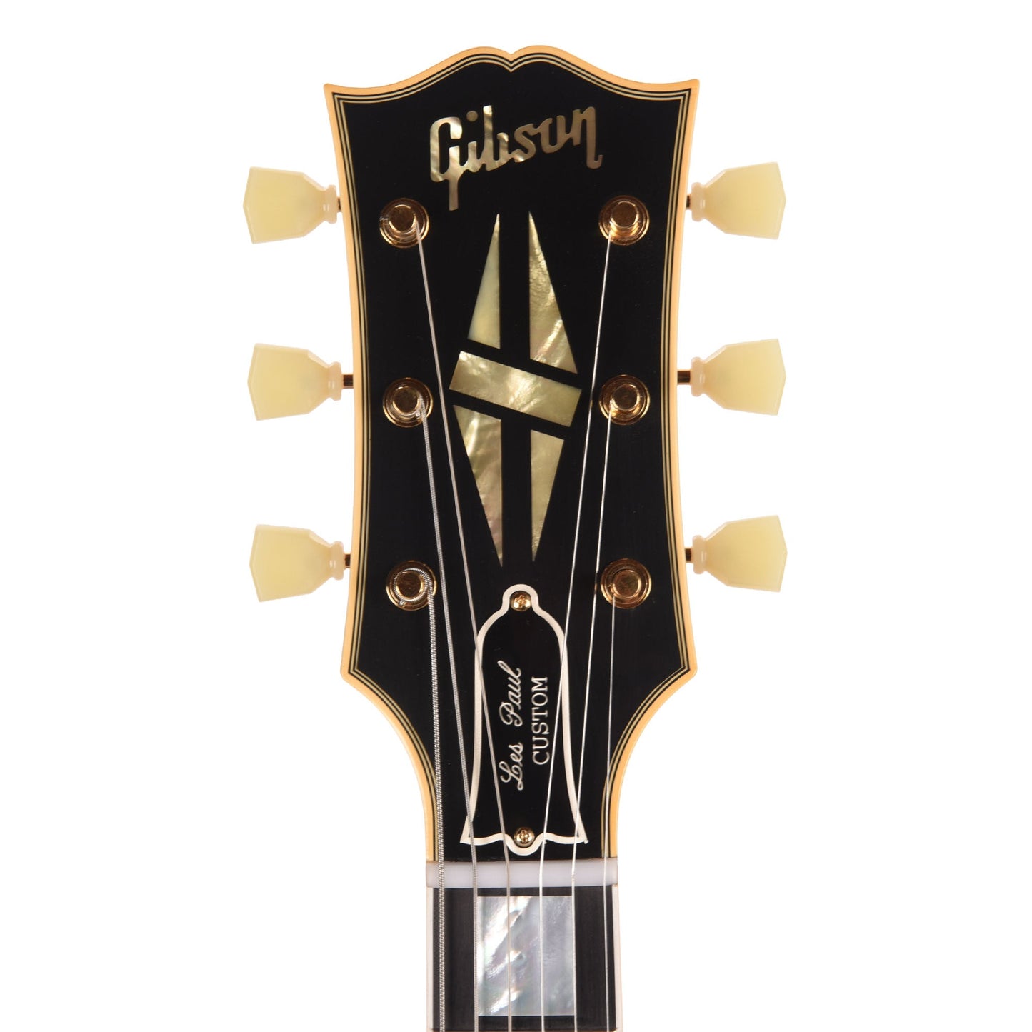 Gibson Custom Shop 1954 Les Paul Custom Staple Pickup Reissue Ebony VOS