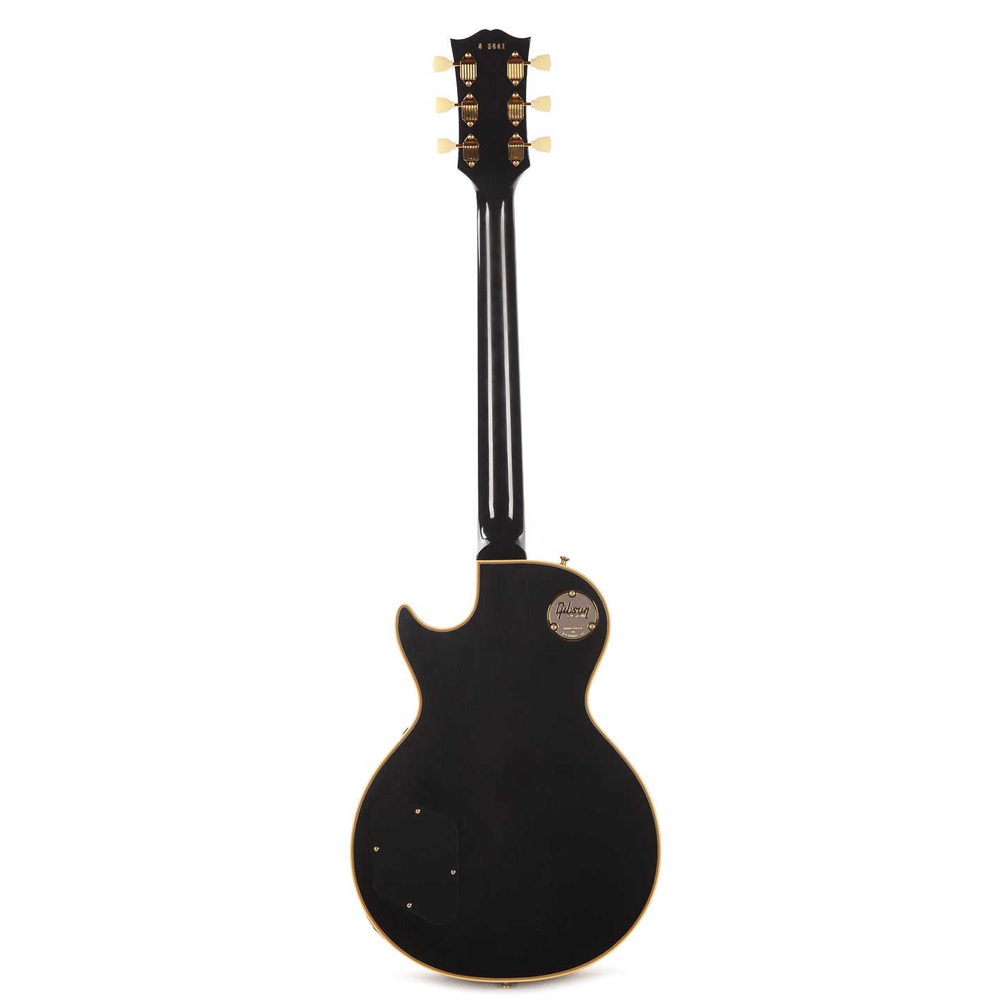 Gibson Custom Shop 1954 Les Paul Custom Staple Pickup Reissue Ebony VOS