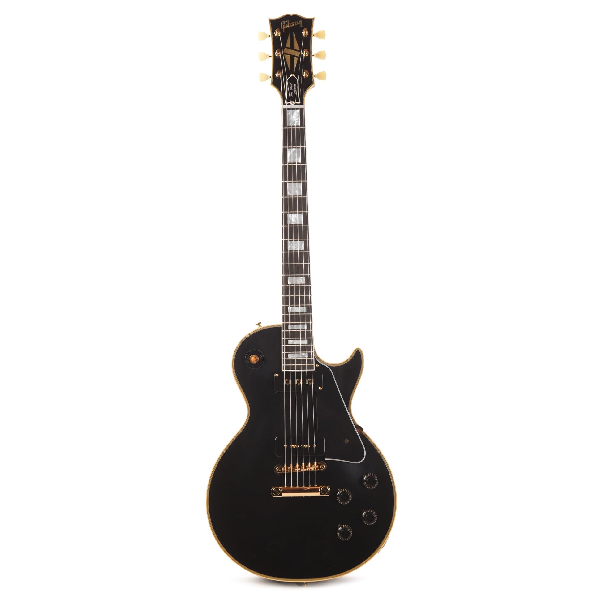 Gibson Custom Shop 1954 Les Paul Custom Staple Pickup Reissue Ebony VOS