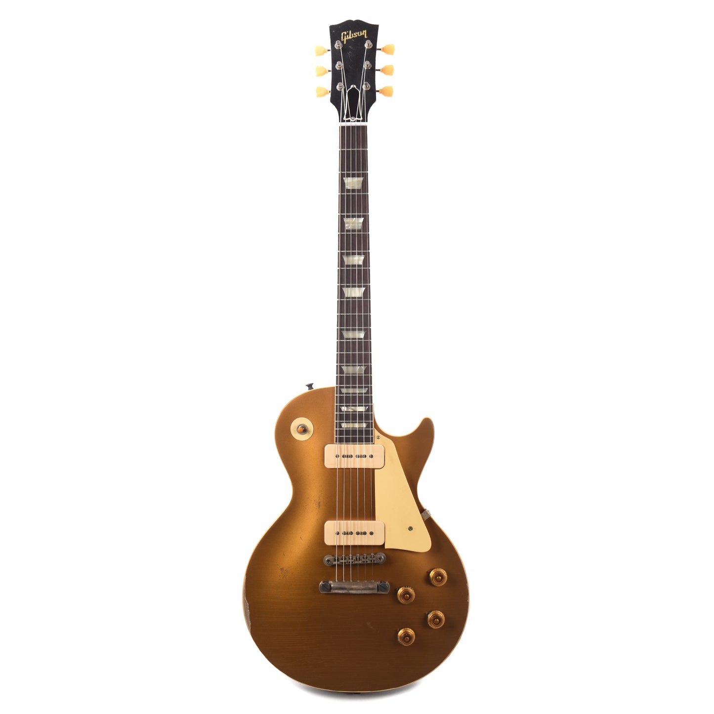 Gibson Custom Shop 1956 Les Paul Goldtop Reissue Double Gold Ultralight Back Murphy Lab Heavy Aged